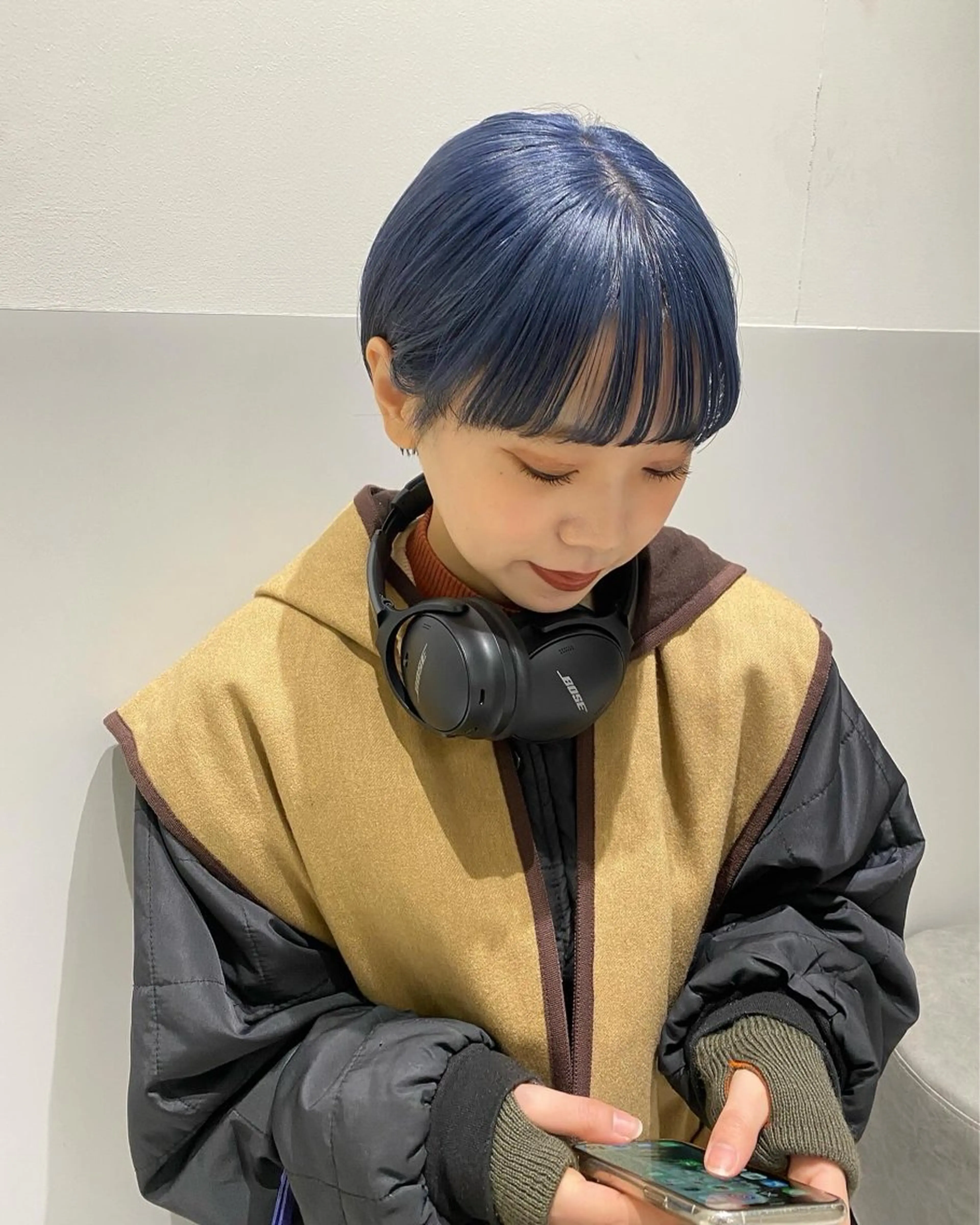ショート カラー カット ヘアカラー トリートメント salowin三丁目所属・🟩ベージュ/ショー ト/ボブ🟩タカモリのヘアスタイル
