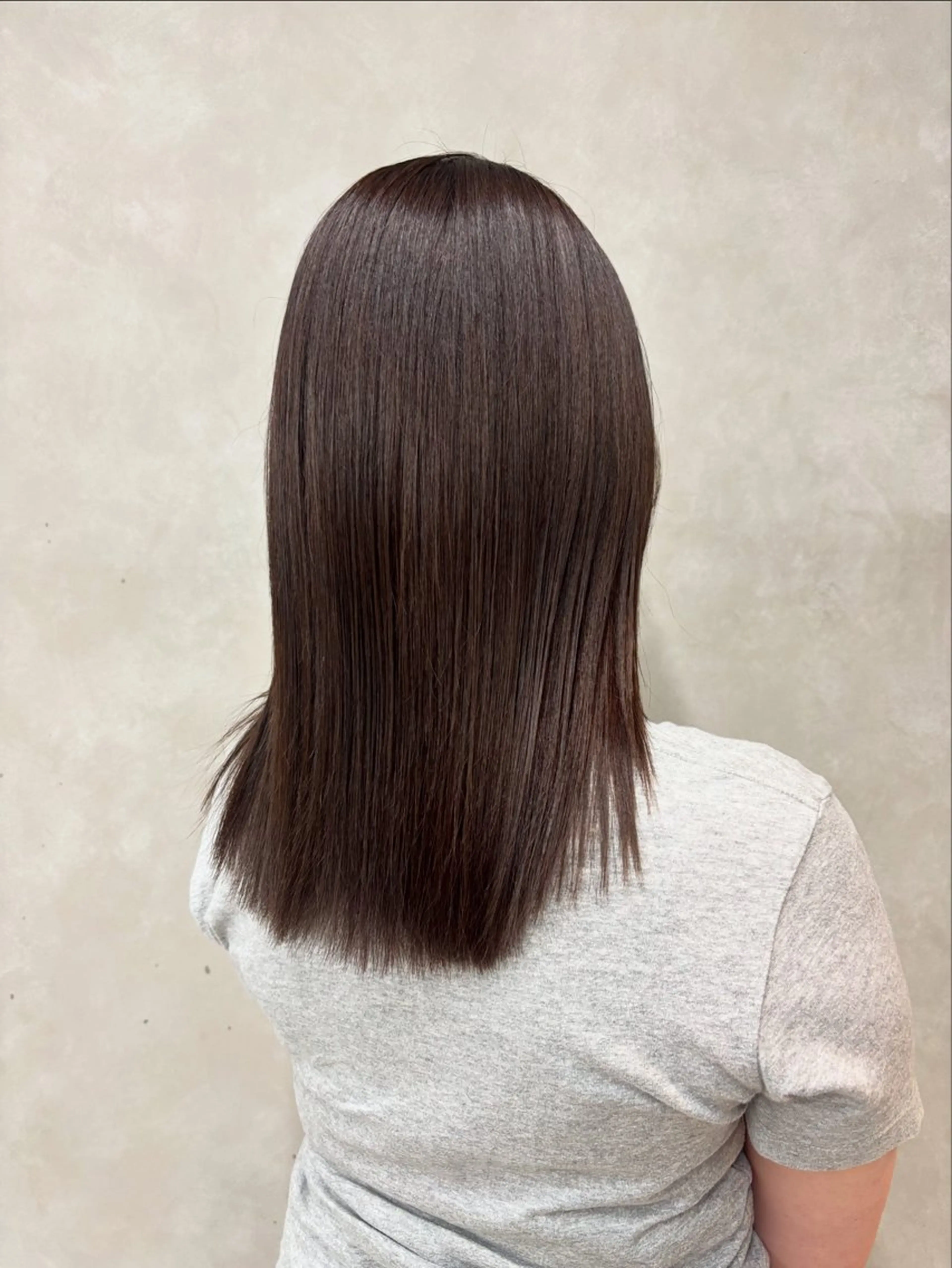 ミディアム カラー ヘアカラー 川瀬 加奈のヘアスタイル