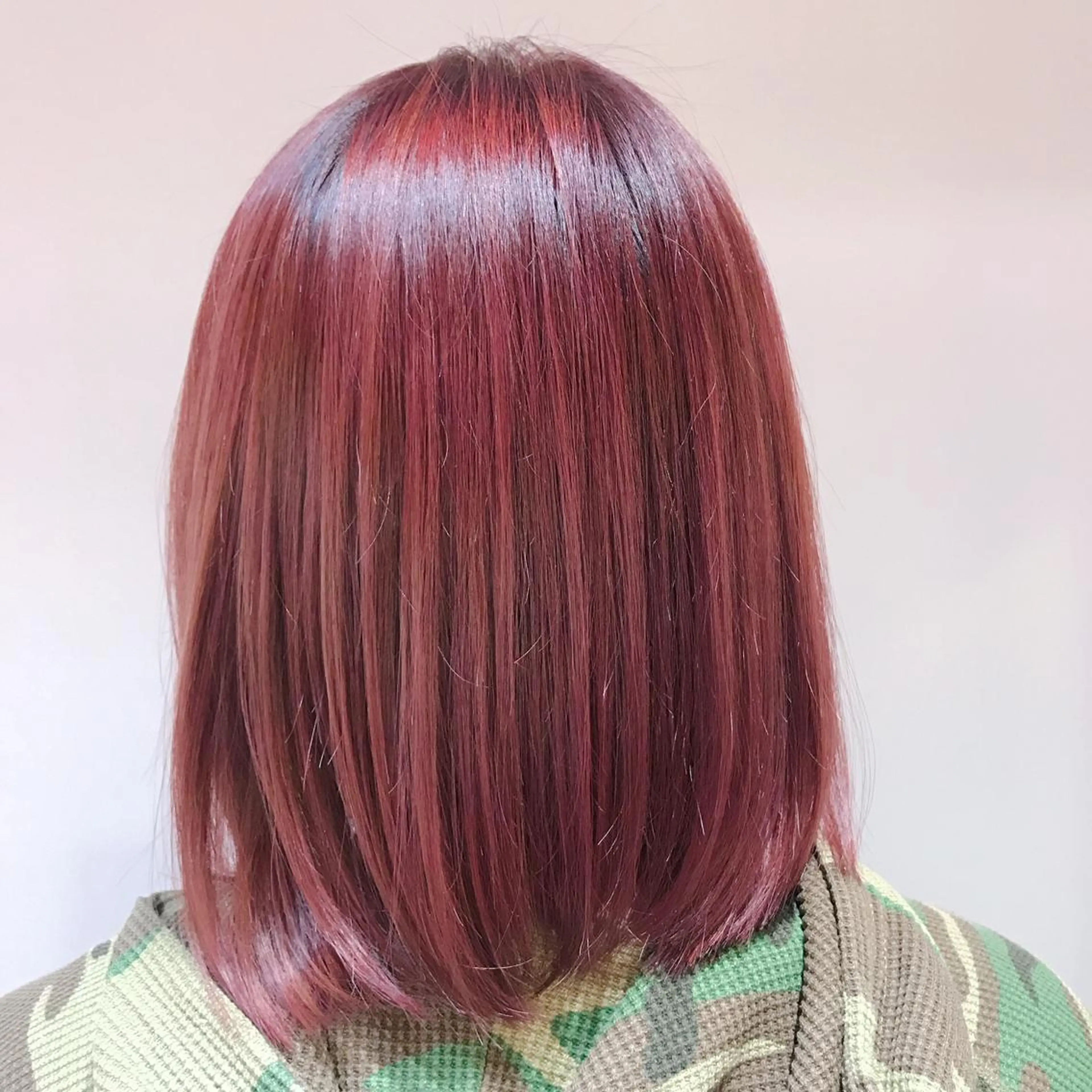 ミディアム カラー ブリーチ ピンクカラー moon  ticobrae所属・こくしょう れいかのヘアスタイル