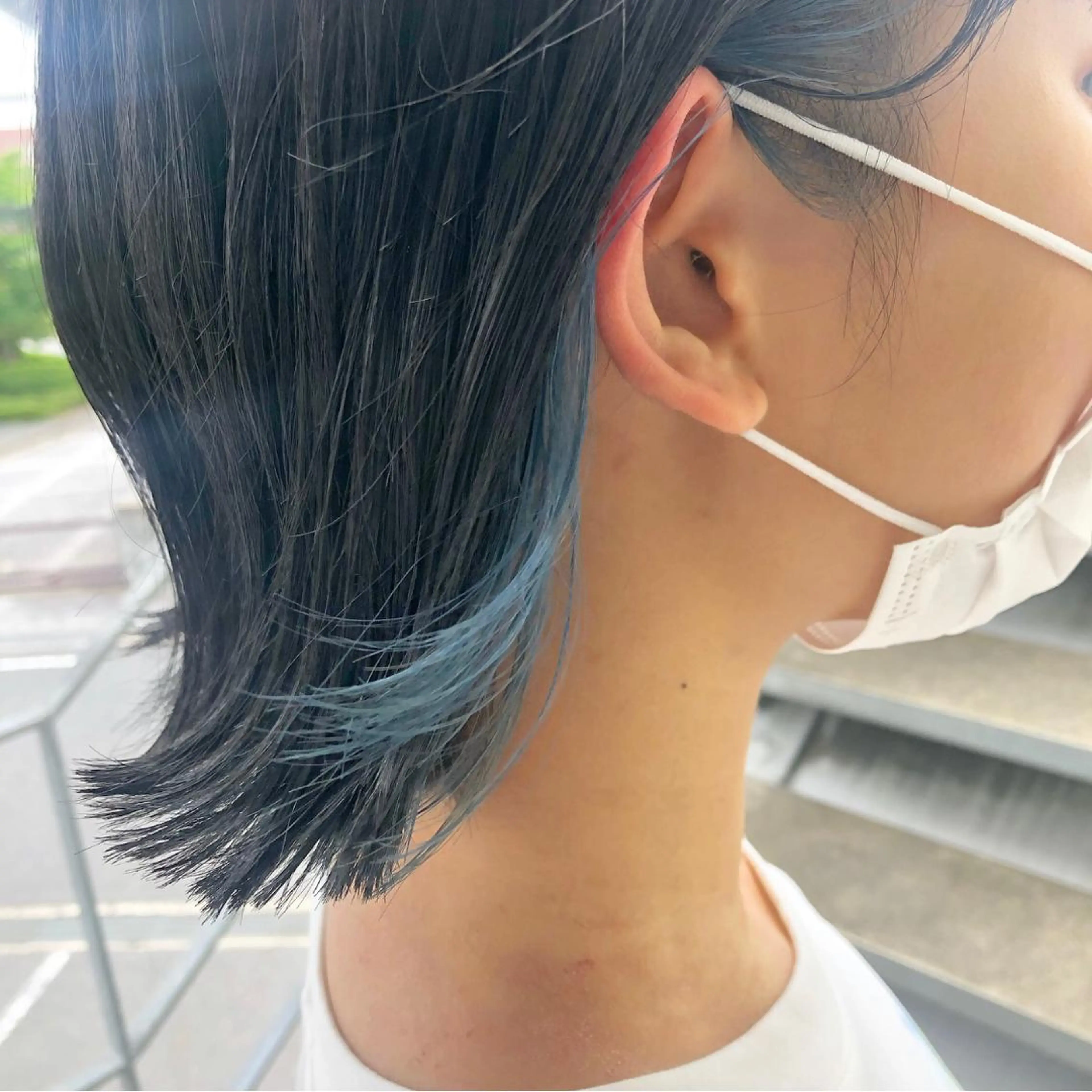 ショート カラー ヘアカラー 小森 樹奈のヘアスタイル