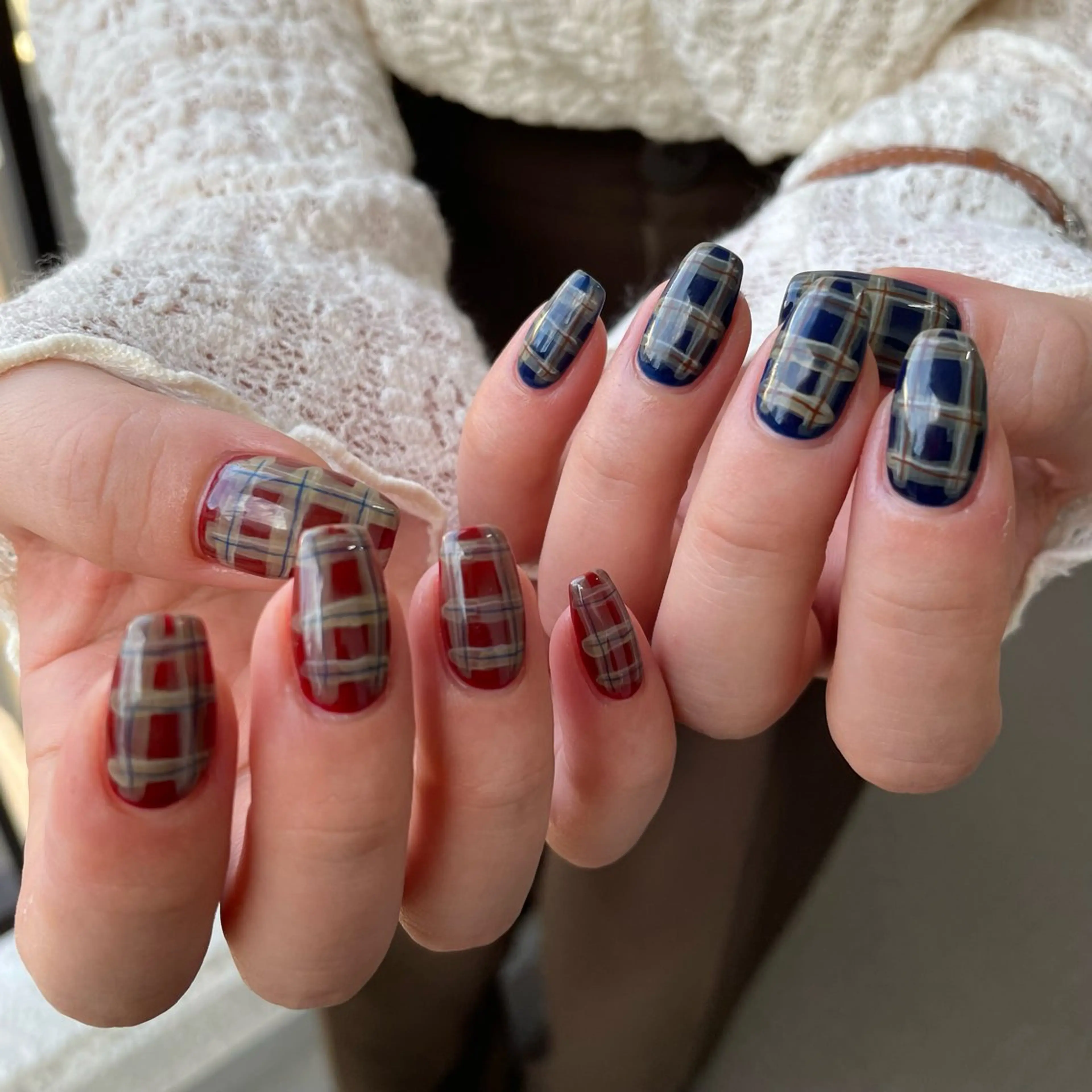 ネイル ハンドネイル カメレオン京橋🌻 草葉由佳のネイルデザイン