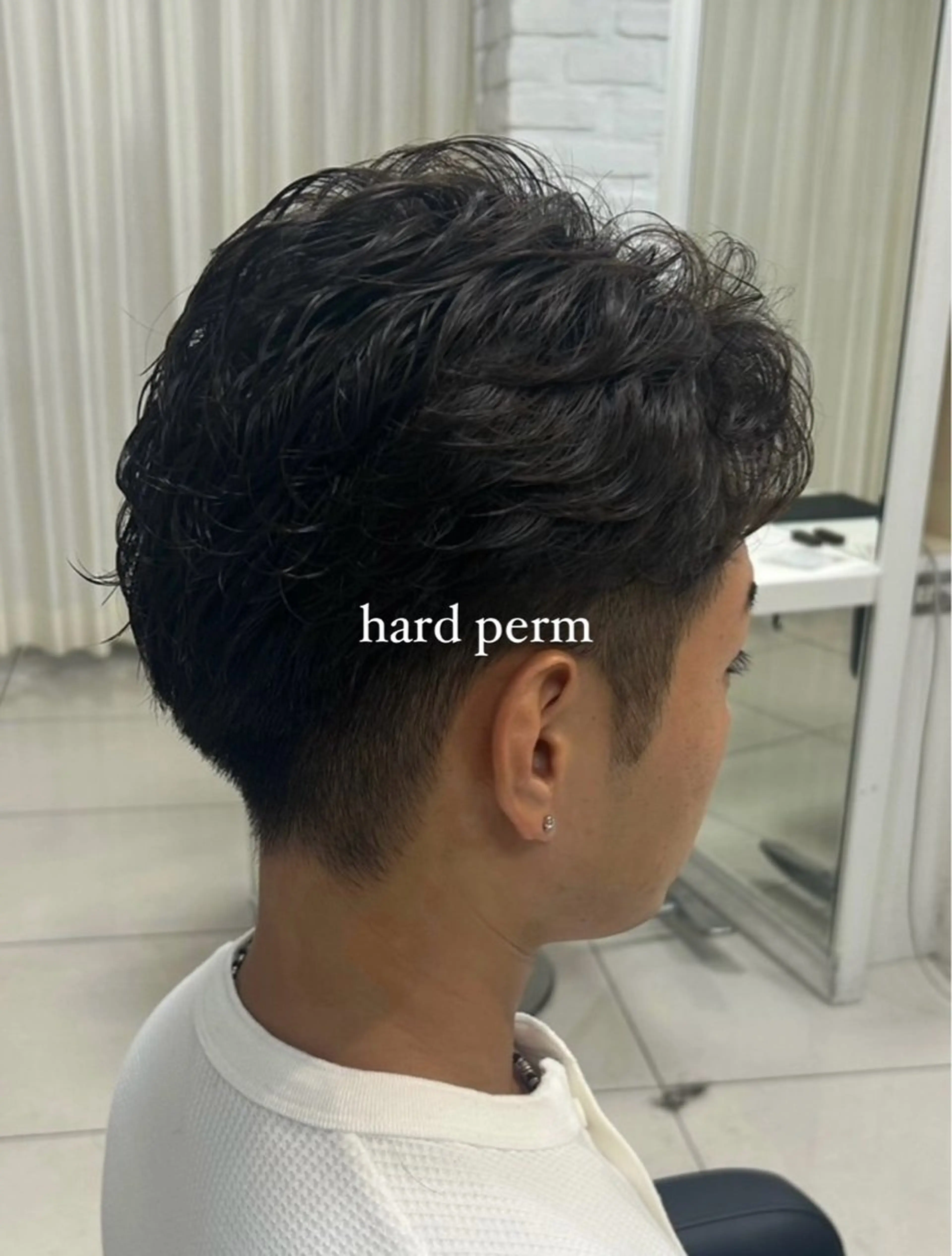 ショート パーマ カット パーマ トリートメント リノ レディース カラーリスト🪐のヘアスタイル