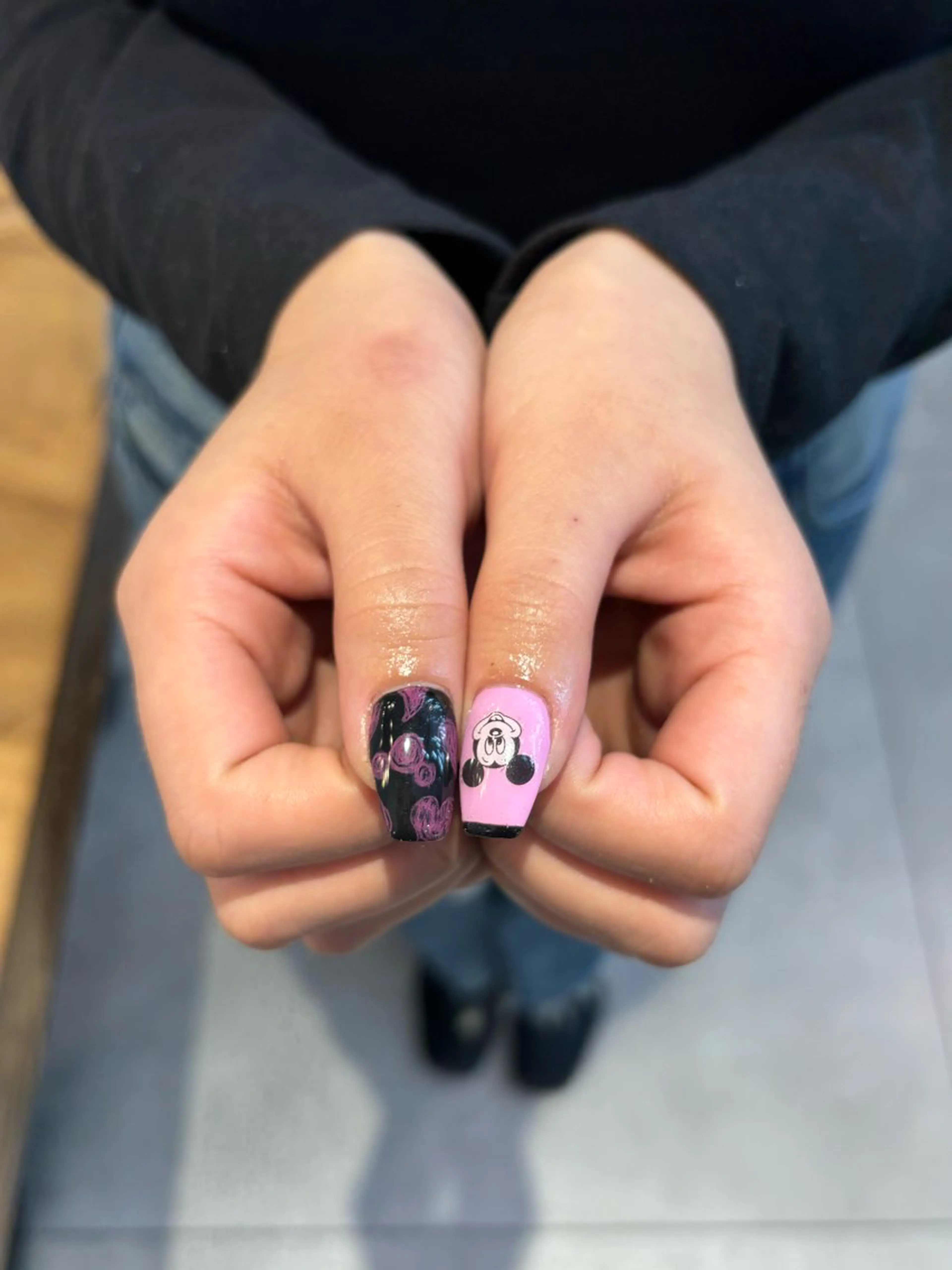ネイル ハンドネイル 暖色color 🎀Hiroka🎀のネイルデザイン