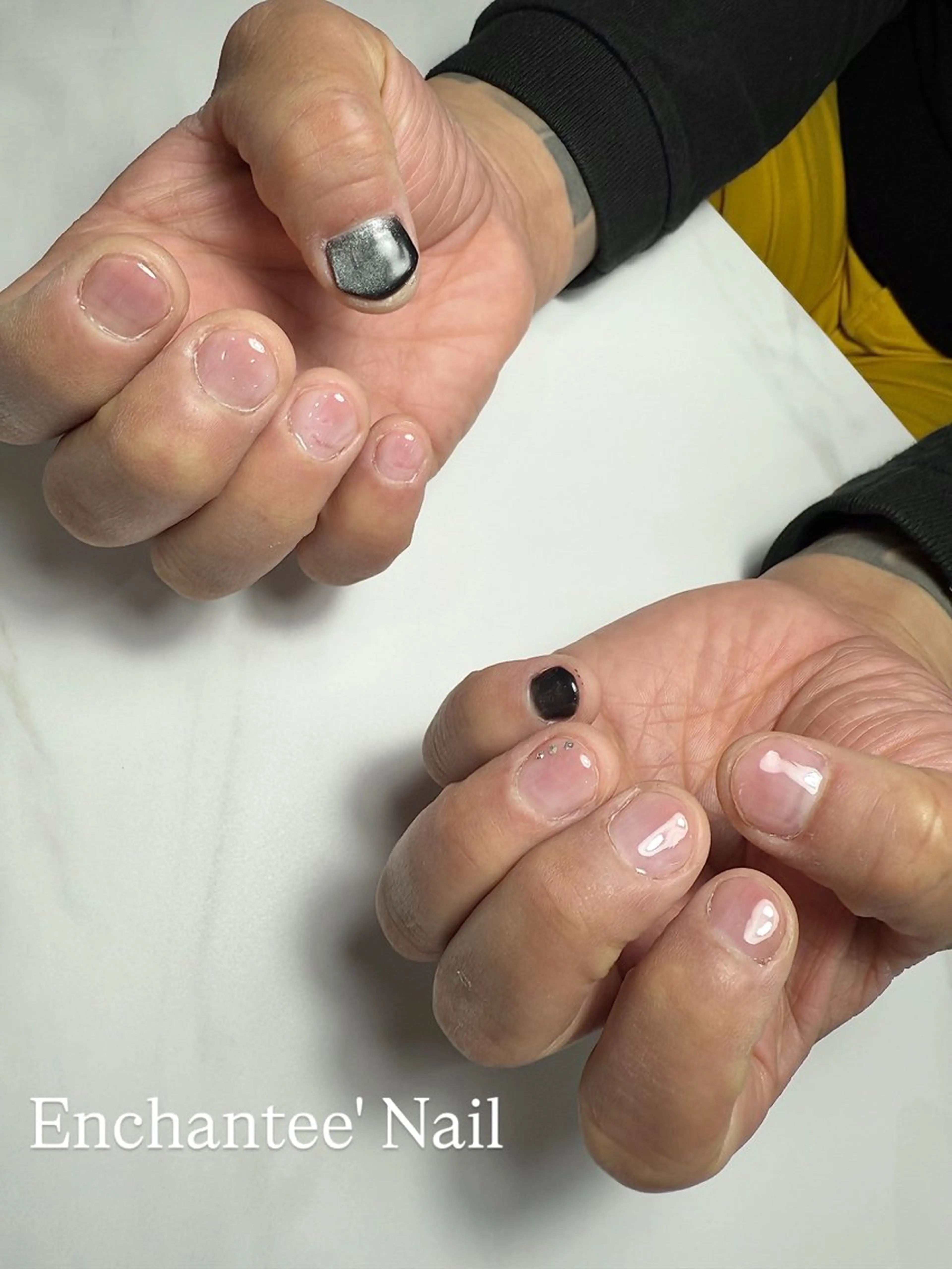 ネイル メンズネイル enchantee nail所属・Enchantée yukaのネイルデザイン