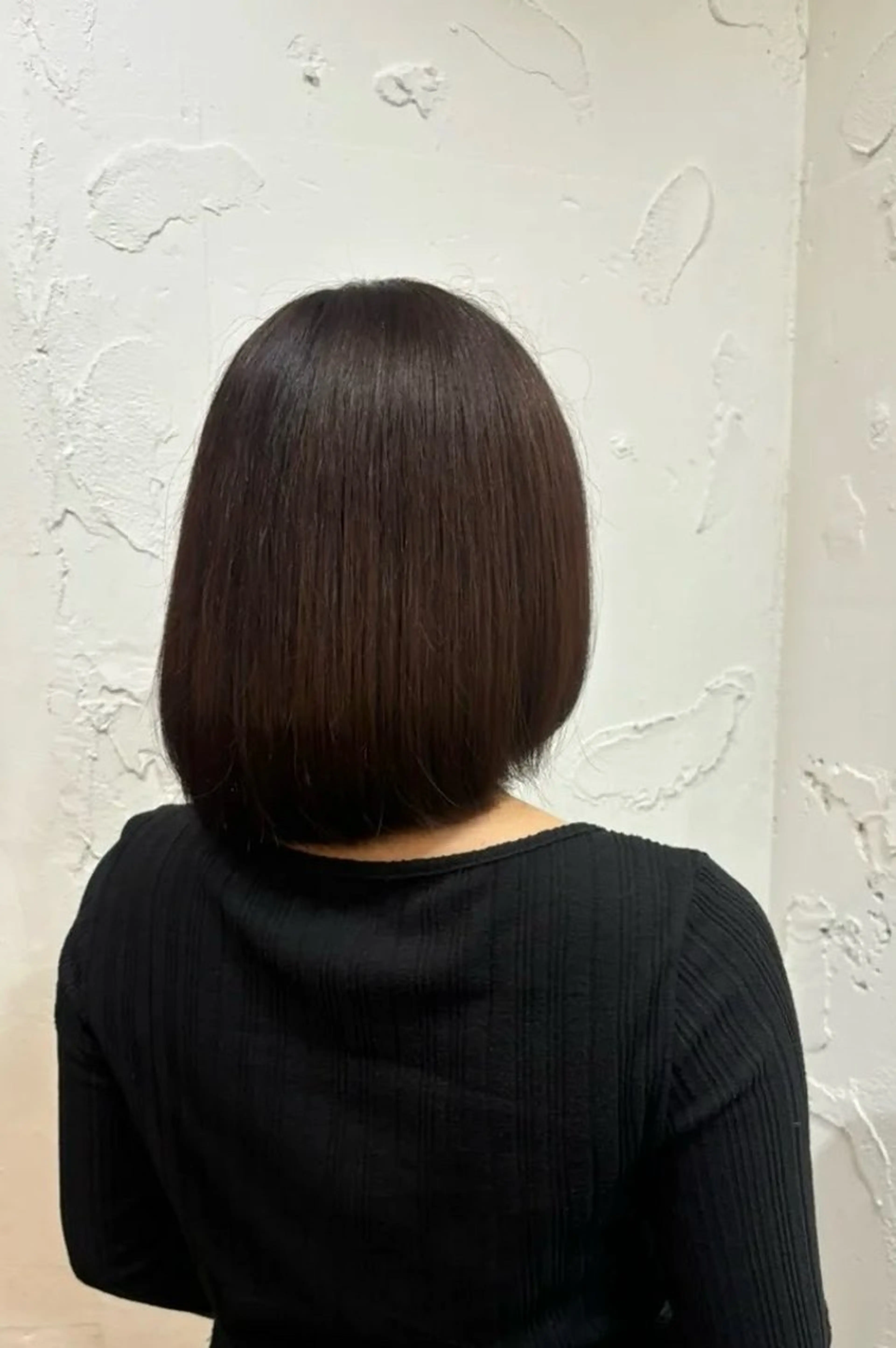 ミディアム カラー ボブ カット ヘアカラー トリートメント 髙木 雅子のヘアスタイル