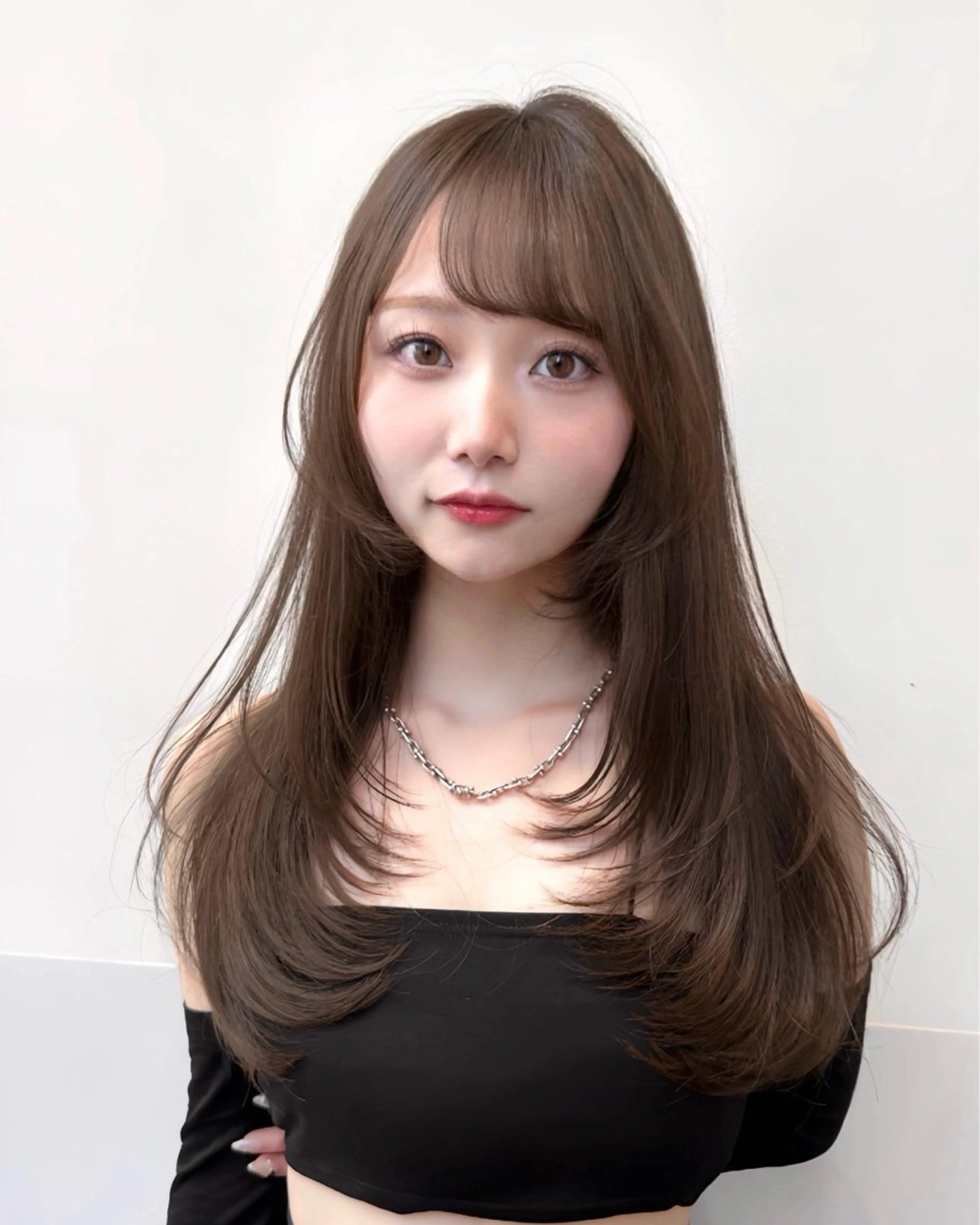 ロング IVE（イヴ）所属・IVE jukuのヘアスタイル