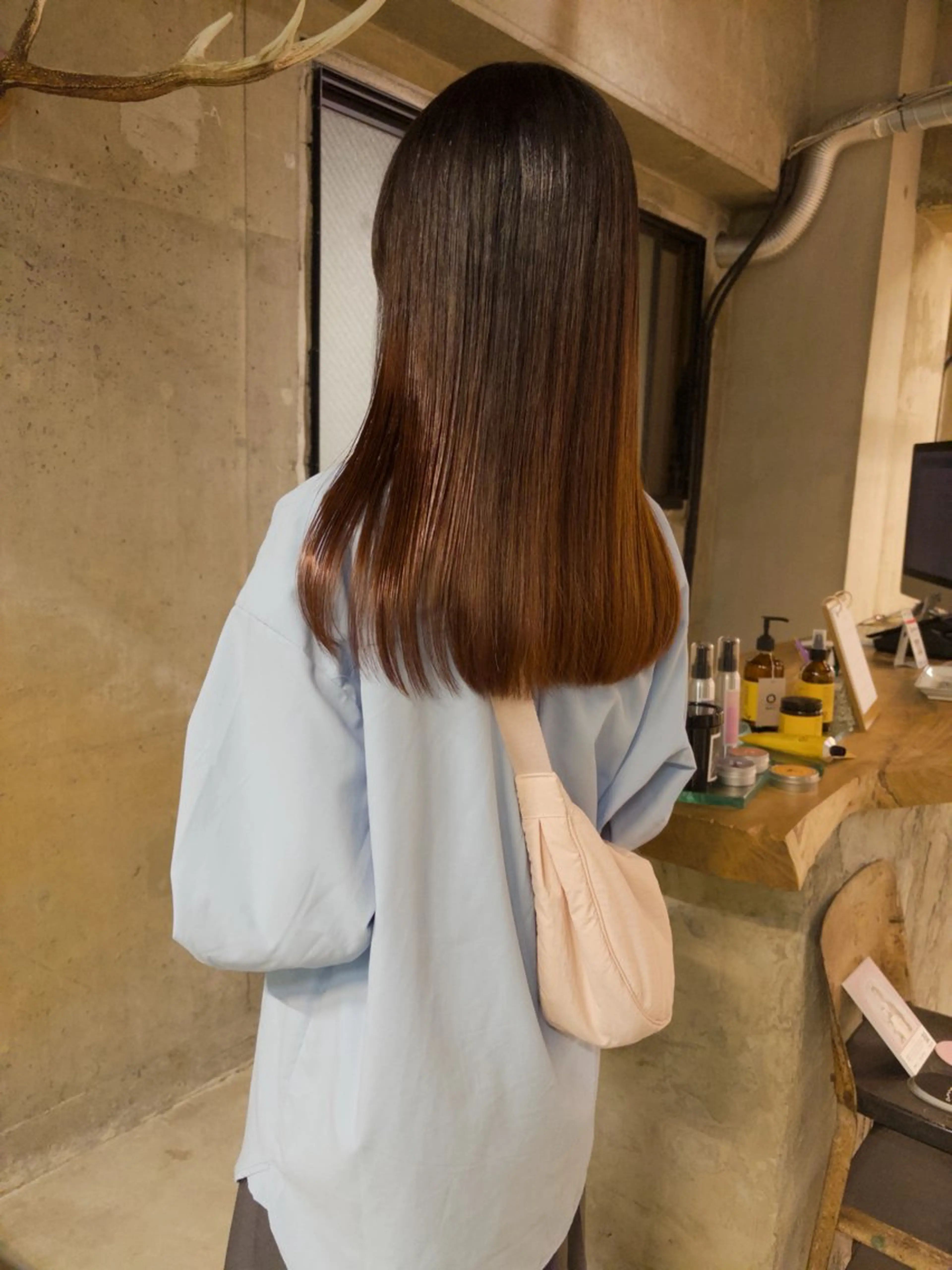 ロング Amy.所属・amy. ユナのヘアスタイル