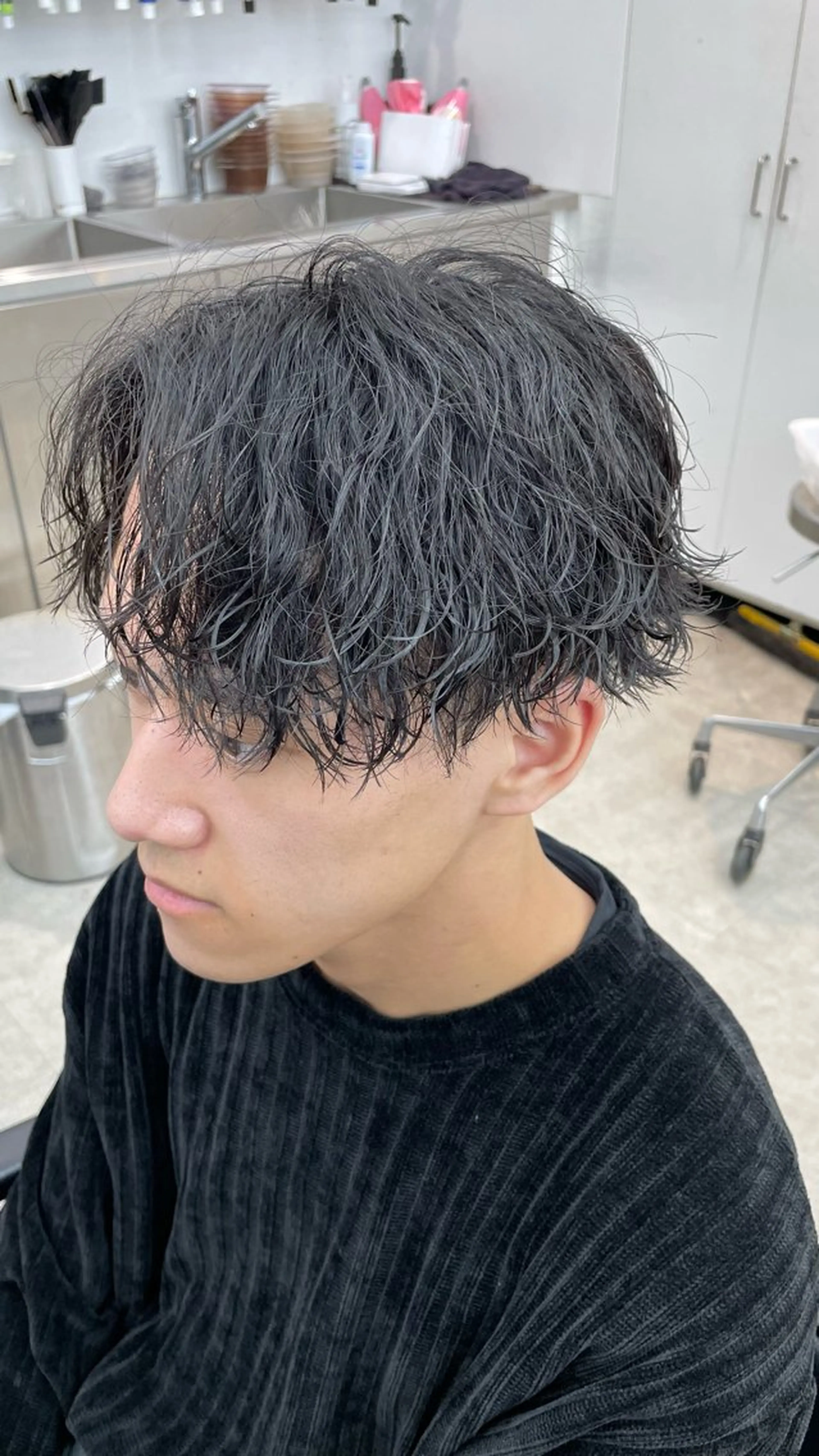 ショート パーマ カット パーマ fifth  SAKAE所属・山本千太 ✨メンズパーマ✨のヘアスタイル