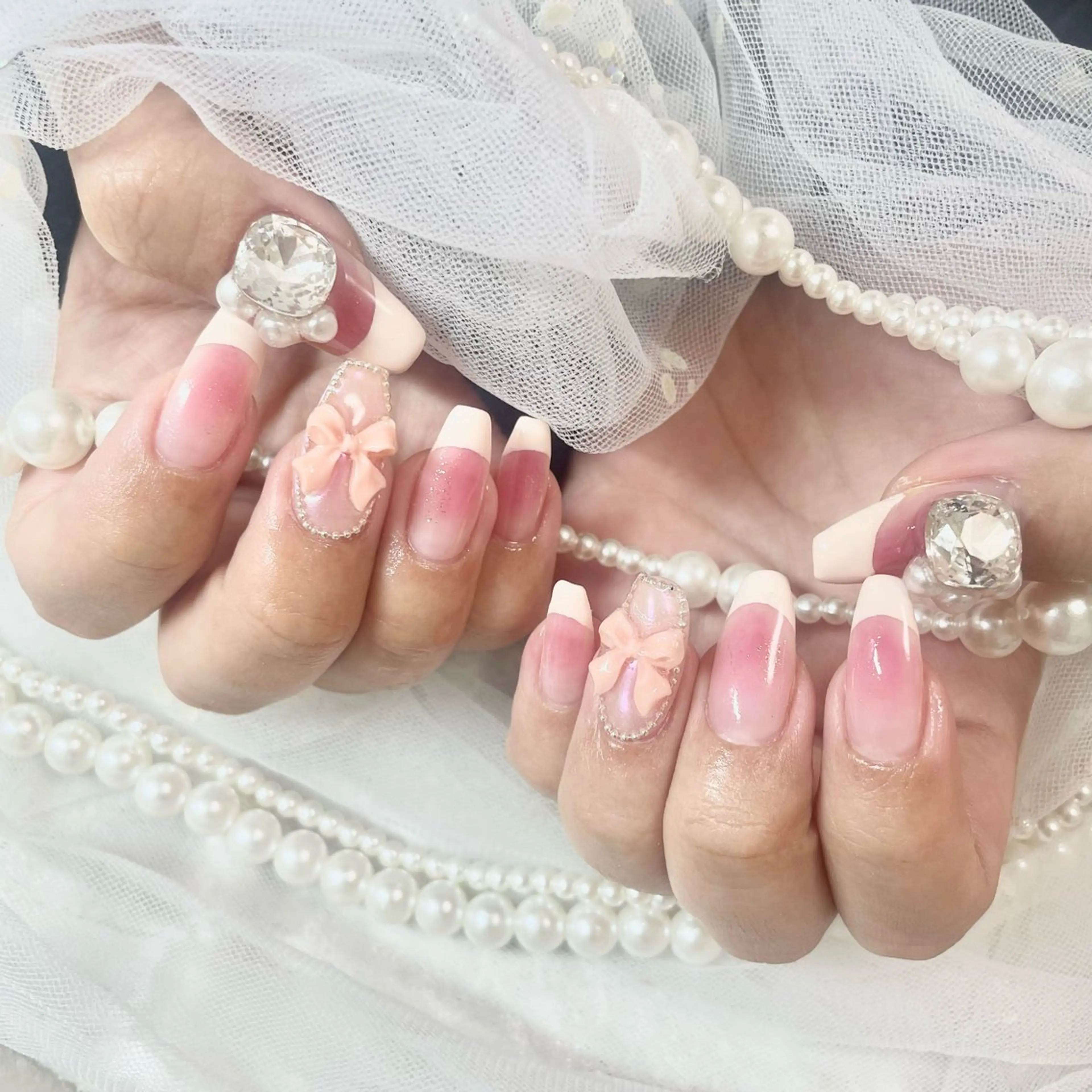 ネイル チークネイル ハンドネイル 🎀AYAKO 🎀中韓ネイルのネイルデザイン