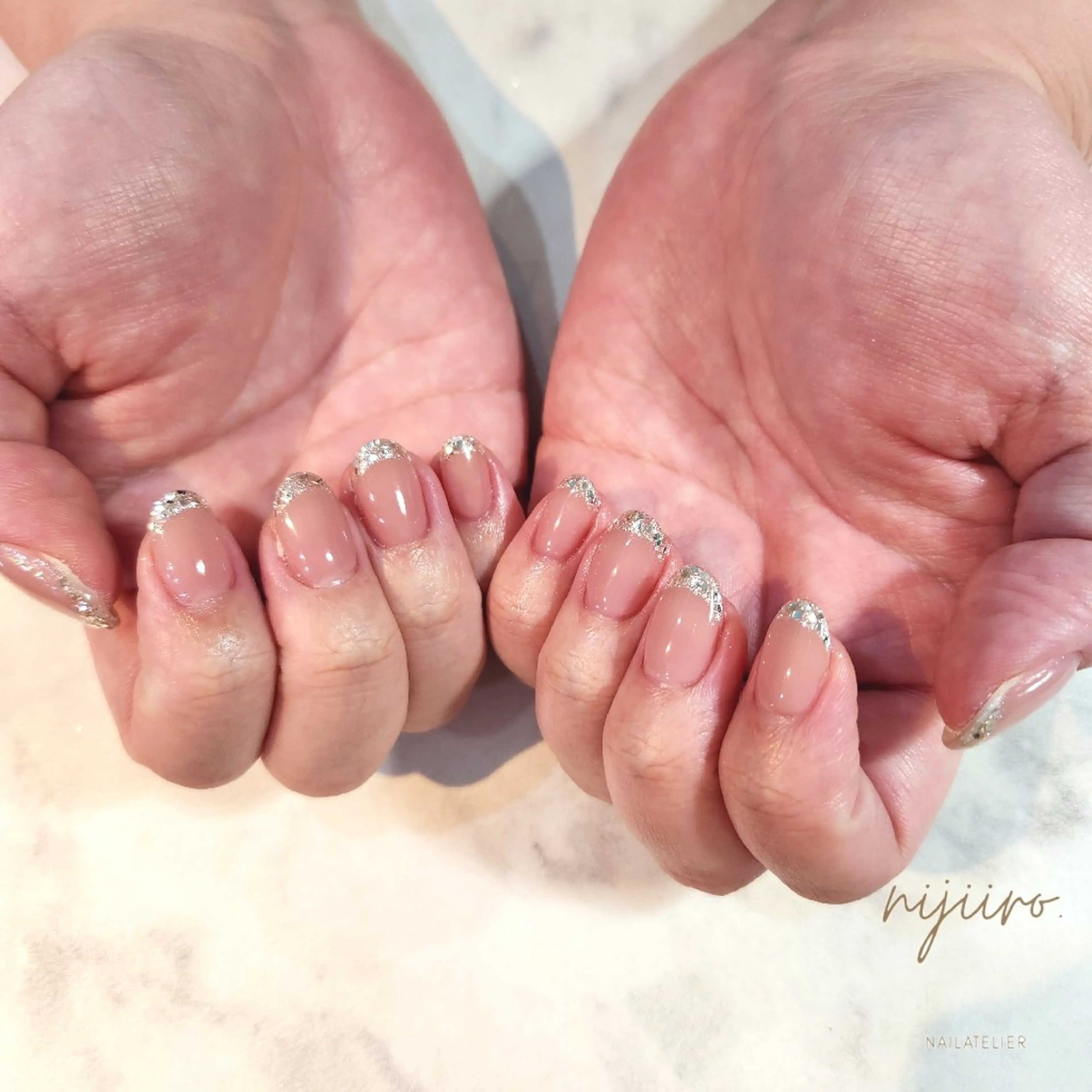 ネイル ハンドネイル nailatelier nijiiro.所属・nijiiro🌈 サトウのネイルデザイン