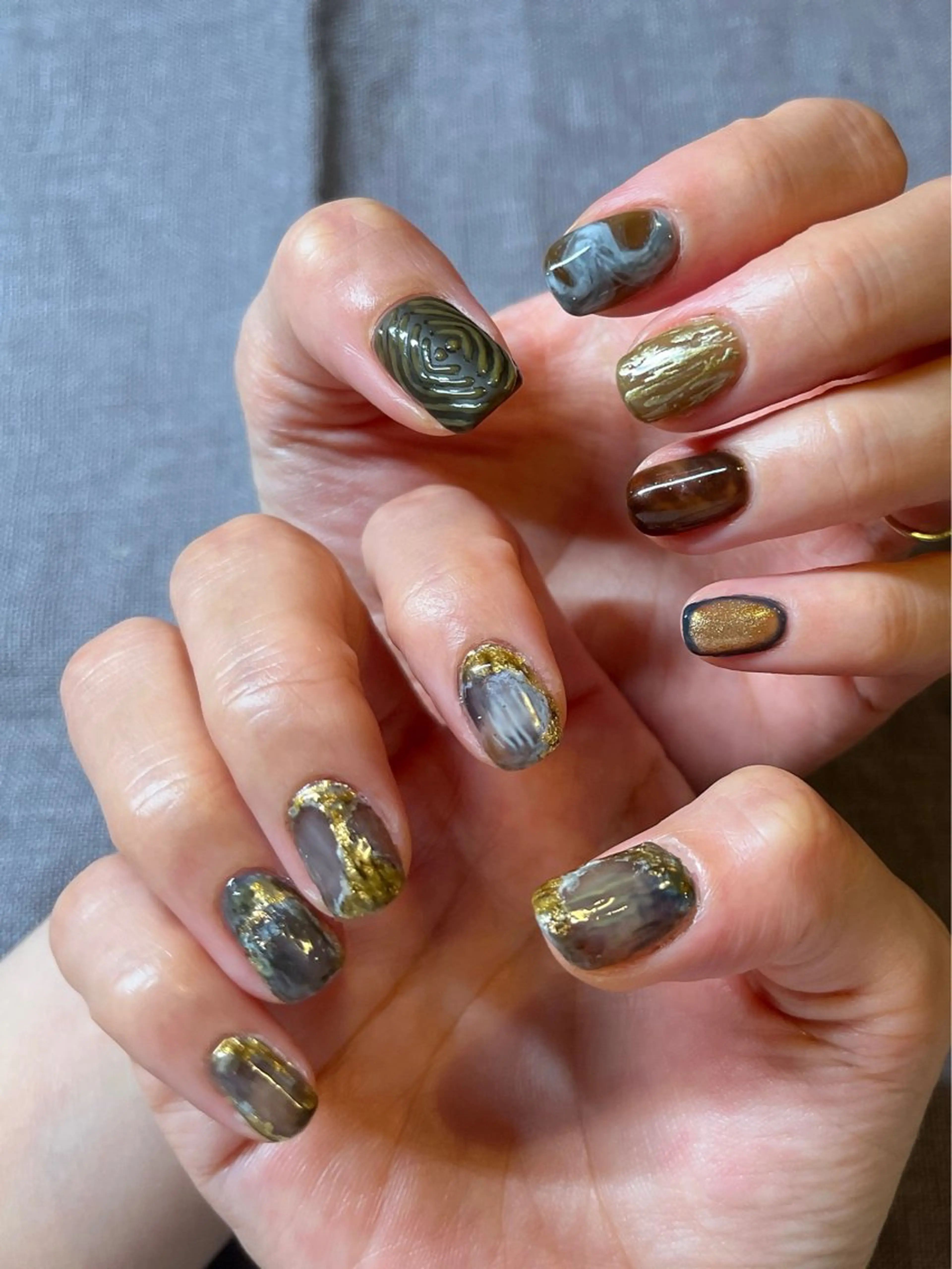 ネイル ハンドネイル atelier mofのネイルデザイン