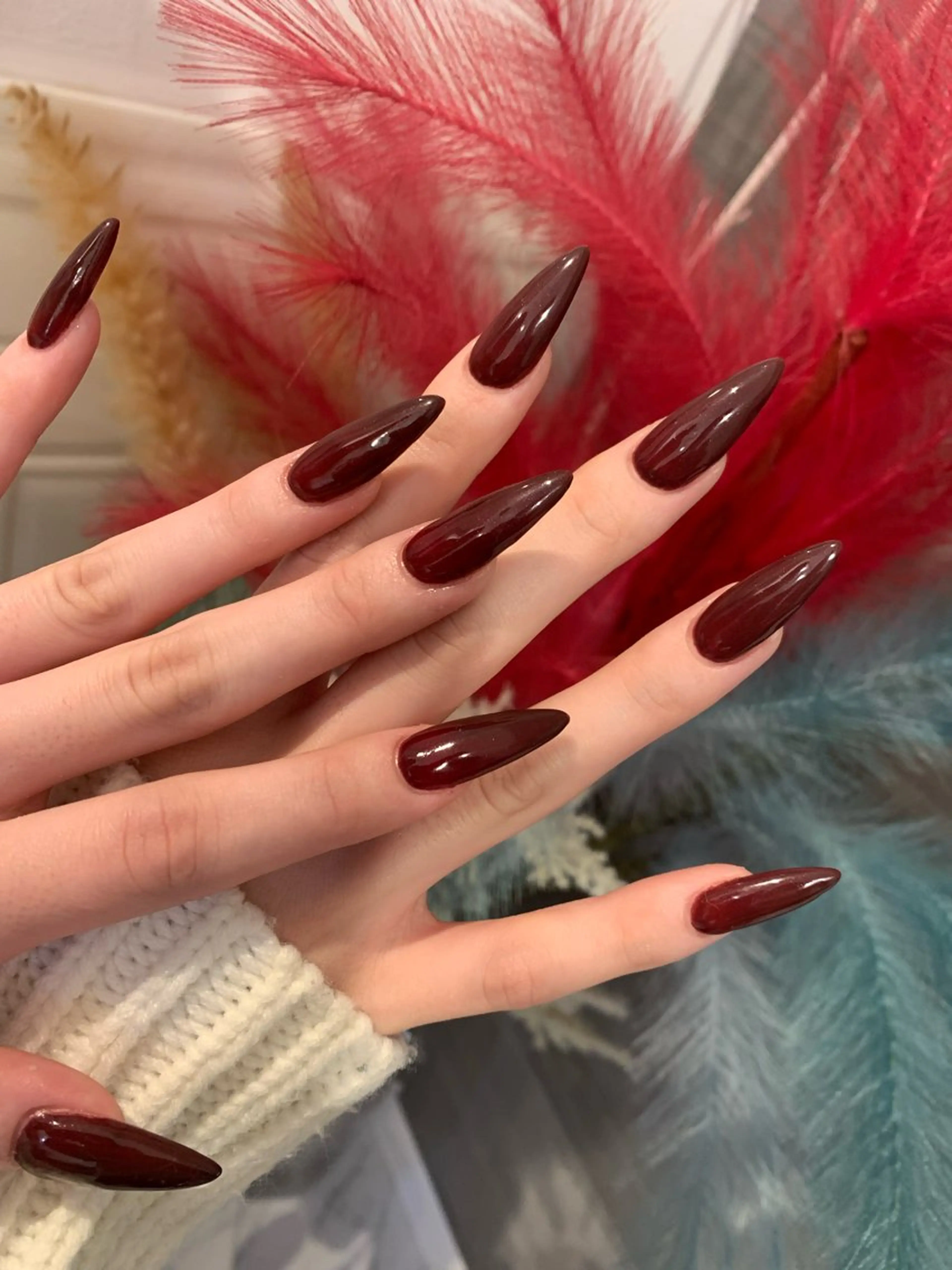 ロング *･*MIMnail *･゜ﾟ･*:･*のネイルデザイン
