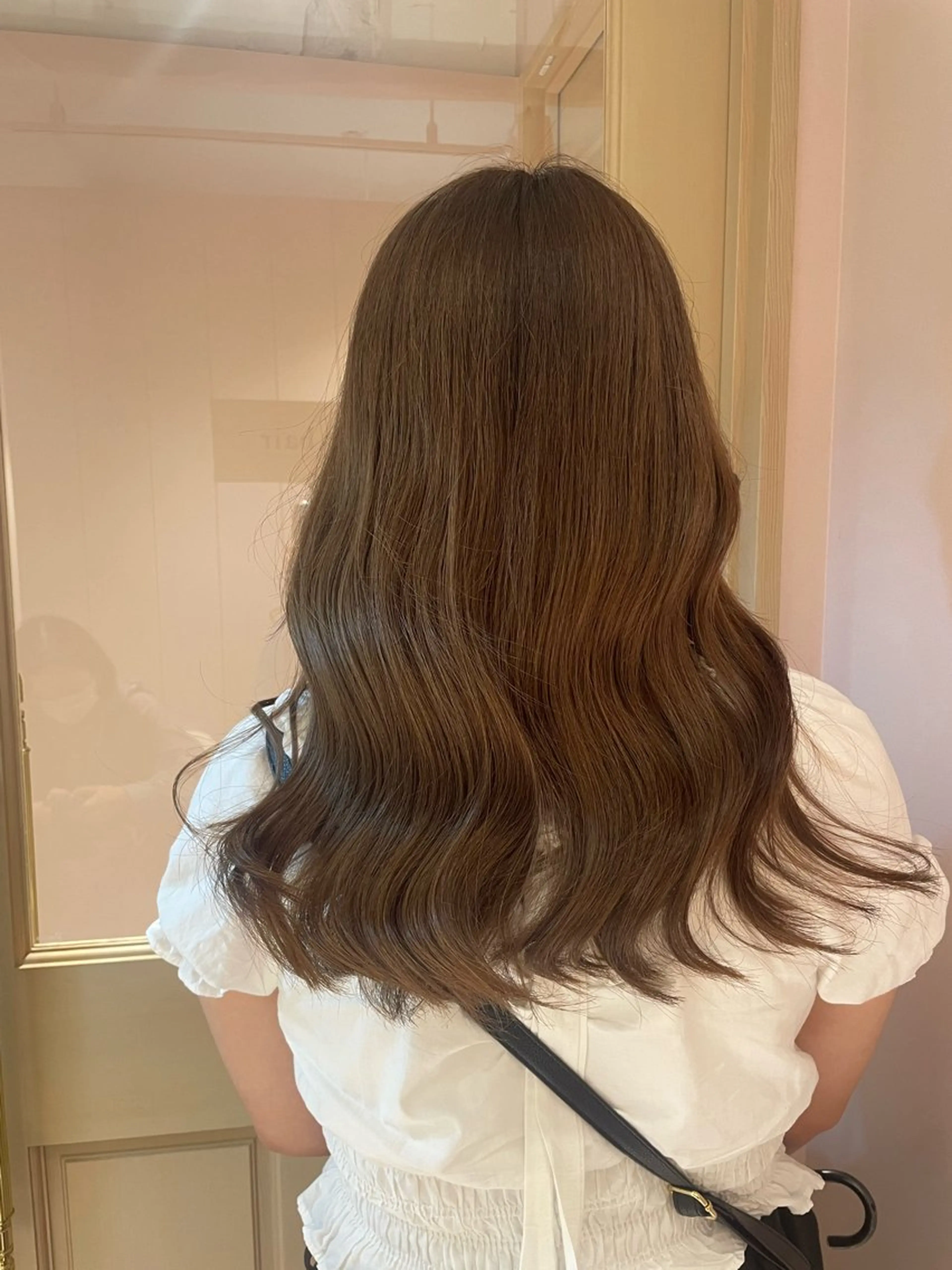 ロング ヘアカラー トリートメント ヘッドスパ マホ/日吉/髪質改善 /レイヤー/ガーリーのヘアスタイル