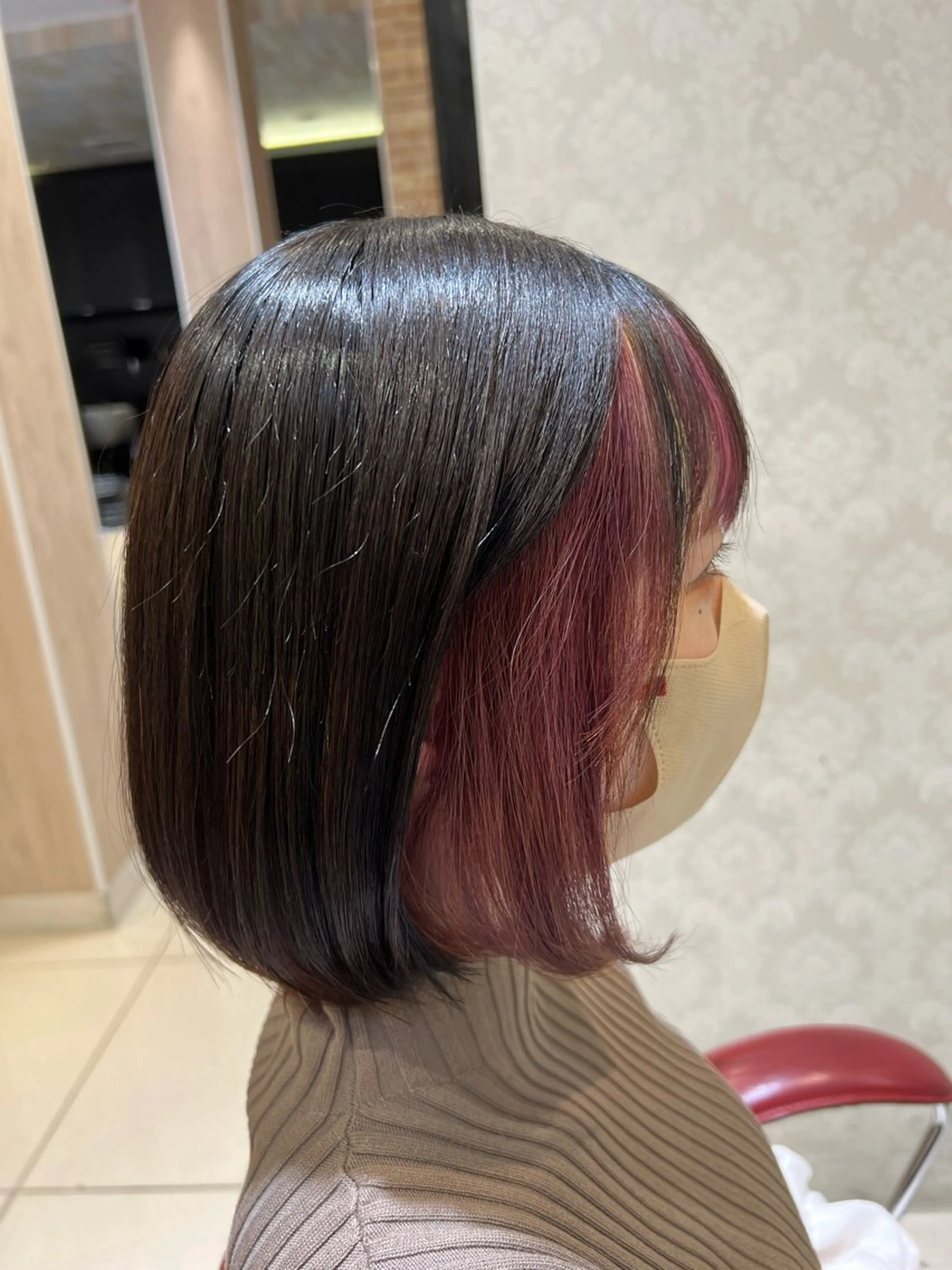 ショート カラー ボブ/ハイトーン/ 髪質改善/越谷✨倉持のヘアスタイル
