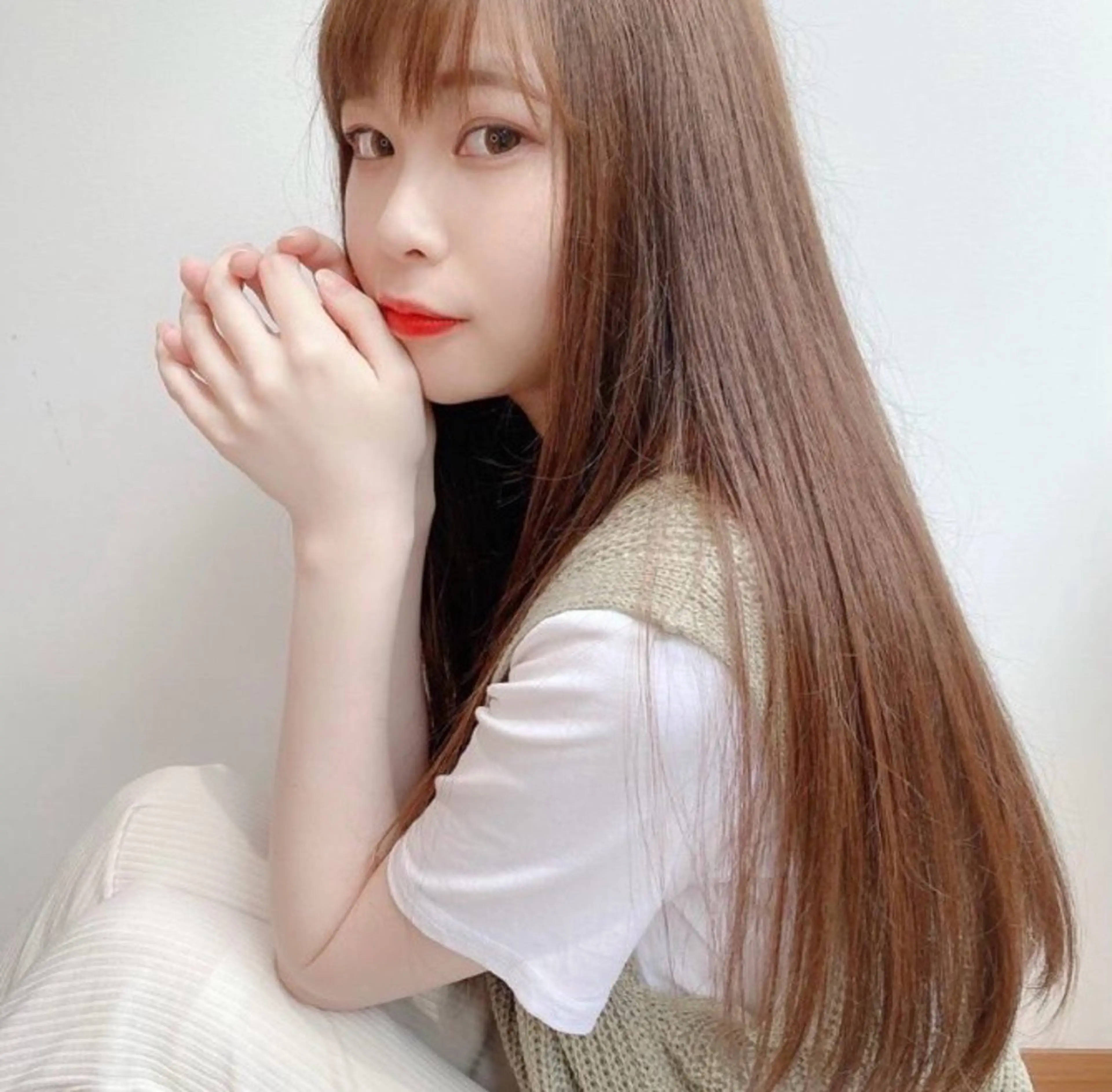 🥀カット➕ノンダメージカラー(白髪染めもこちらになります💭)(火、水曜日の営業終わり限定‼️)の写真