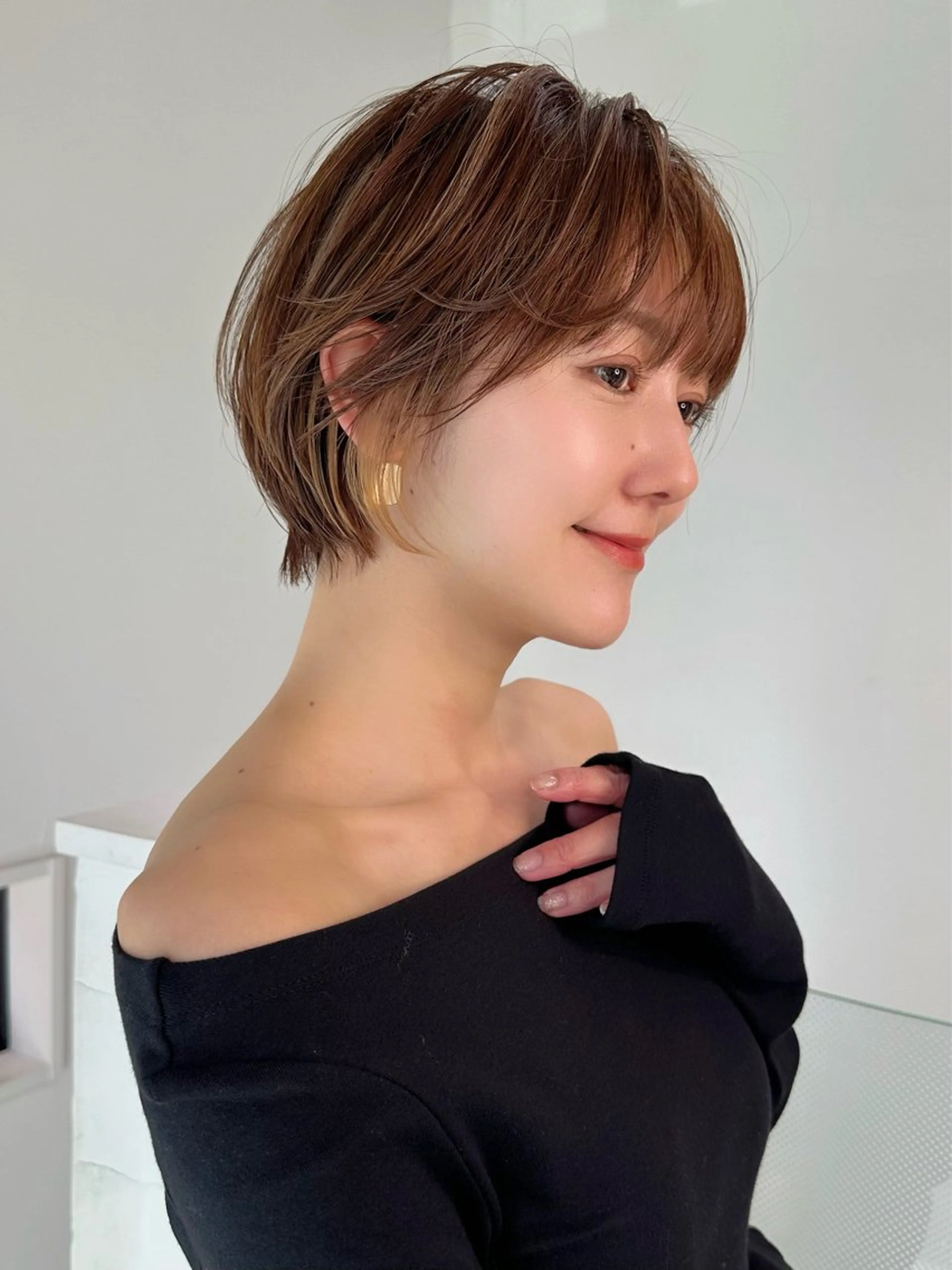 ショート カット ヘアカラー トリートメント ヘッドスパ taiga ショート /レイヤー/矯正🌈のヘアスタイル