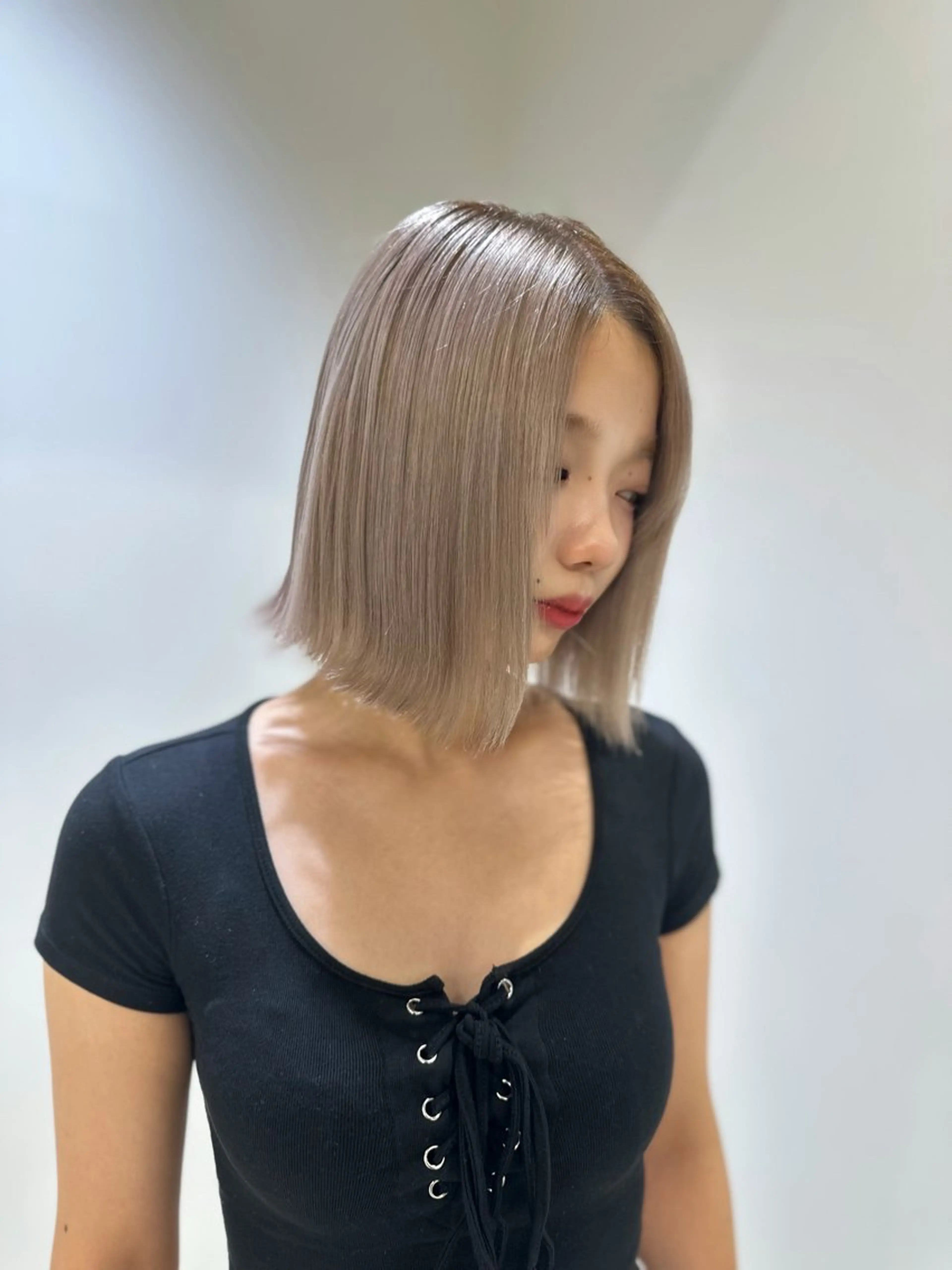 🆕人気の髪エステ💖髪質改善トリートメント【シルバー 】& ヘアカラーの写真