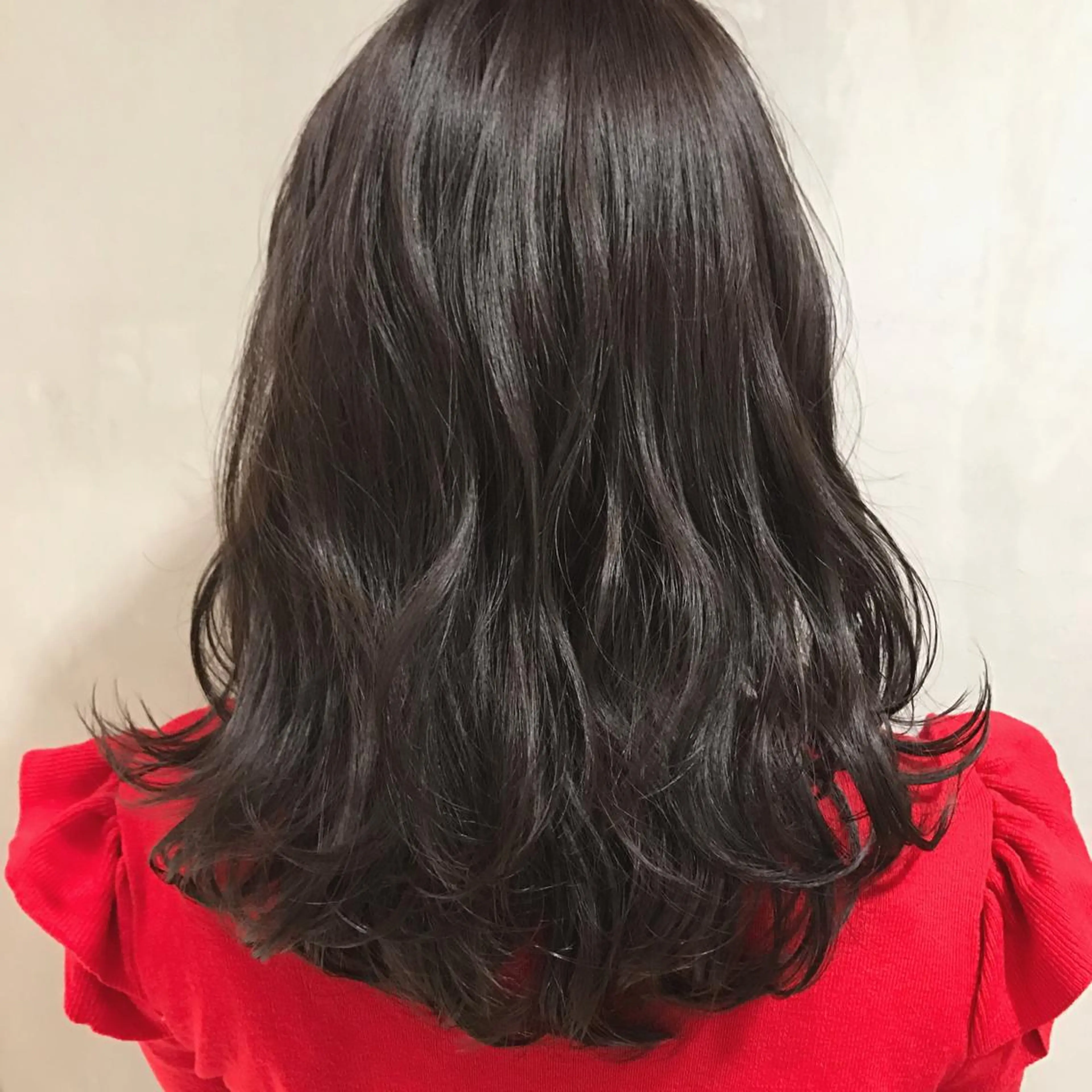 ミディアム カラー 田邉 真之助のヘアスタイル