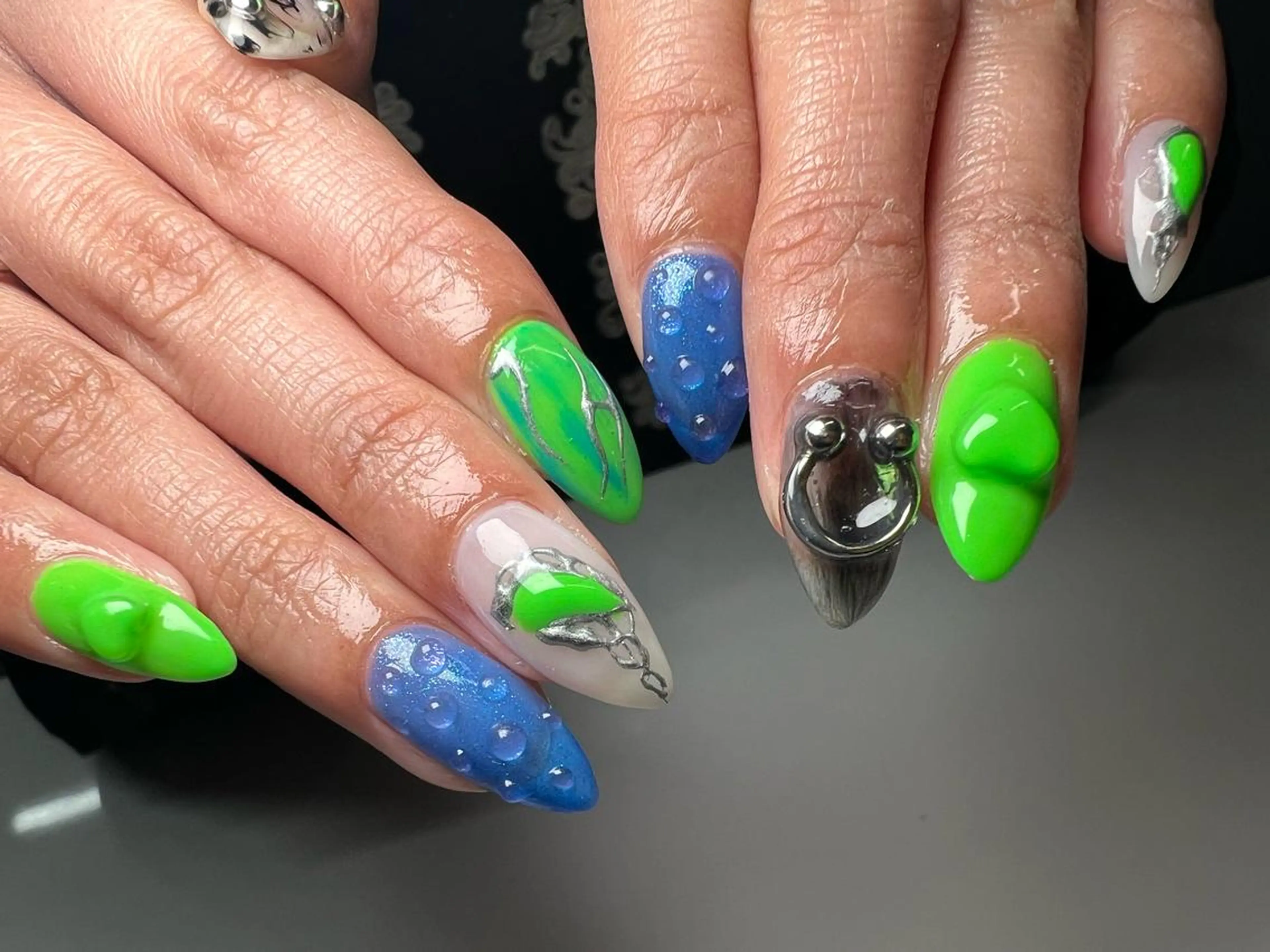 ネイル ハンドネイル Nail Salon L'arc所属・💊大阪/南船場 monica🧠のネイルデザイン