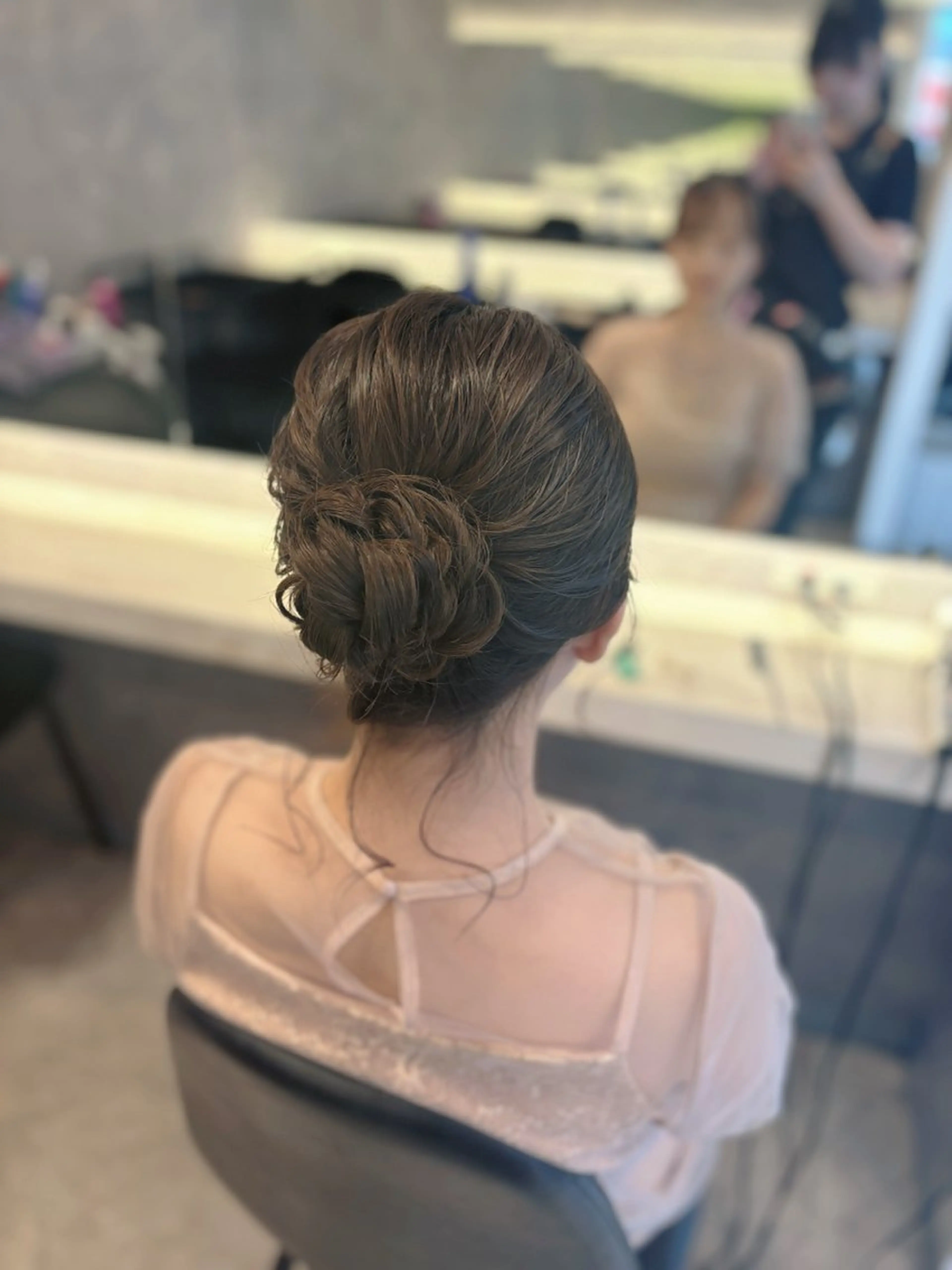 ヘアアレンジ ヘアセット Maho カラーモデル募集中のヘアスタイル