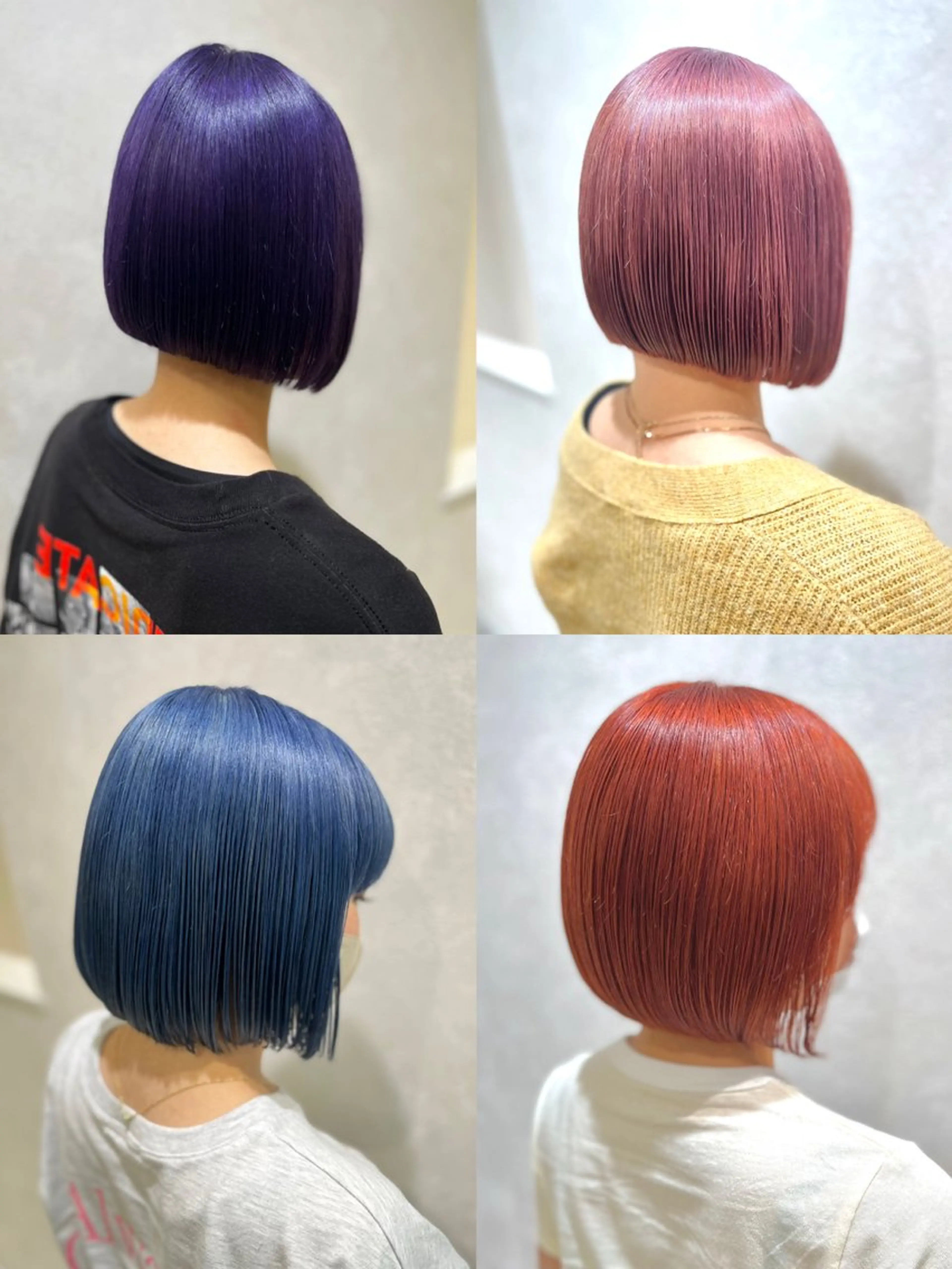 ダブルカラーの写真