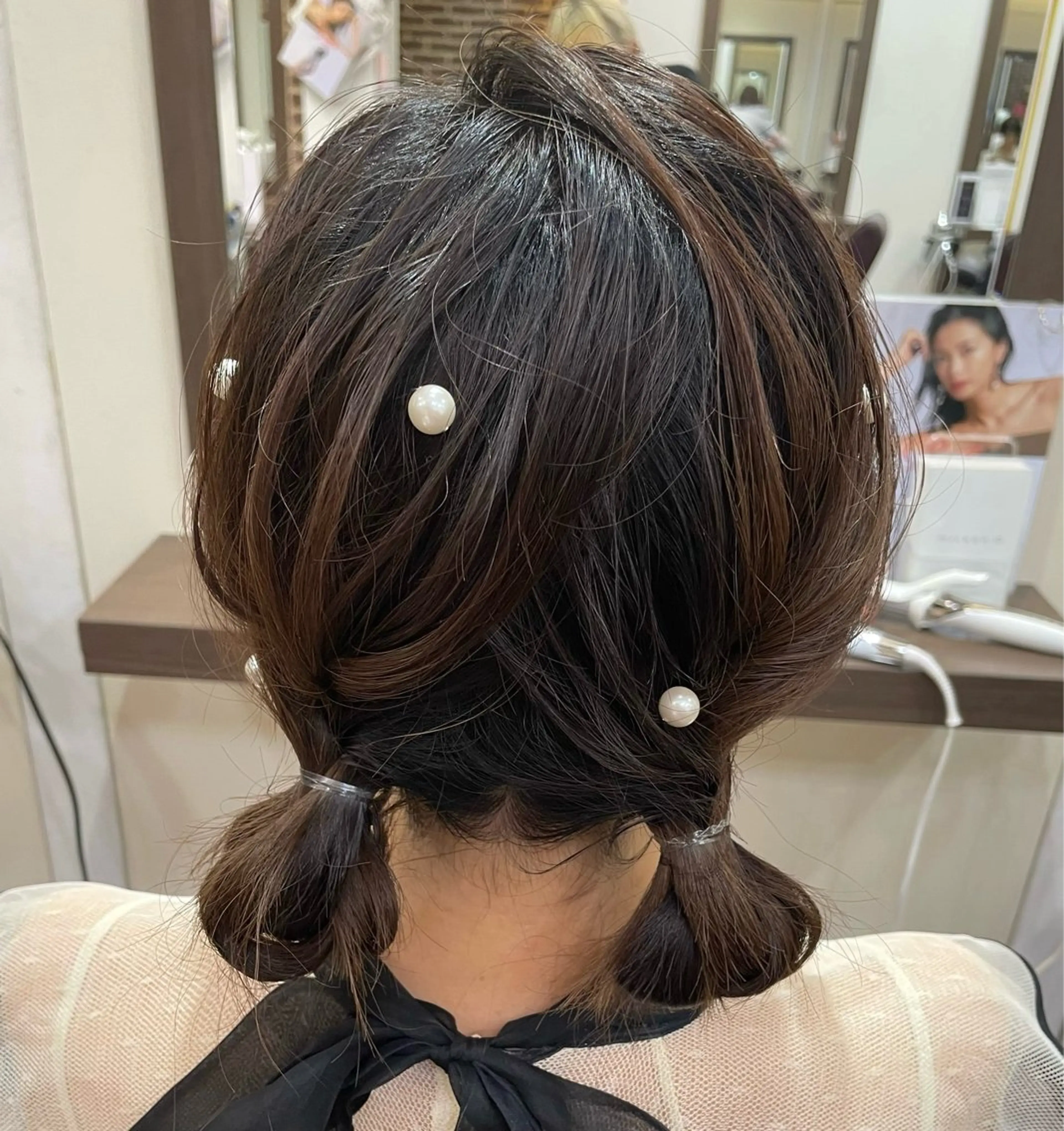 ヘアアレンジ ヘアセット ‪るか/‪透明感 カラー/アレンジのヘアスタイル