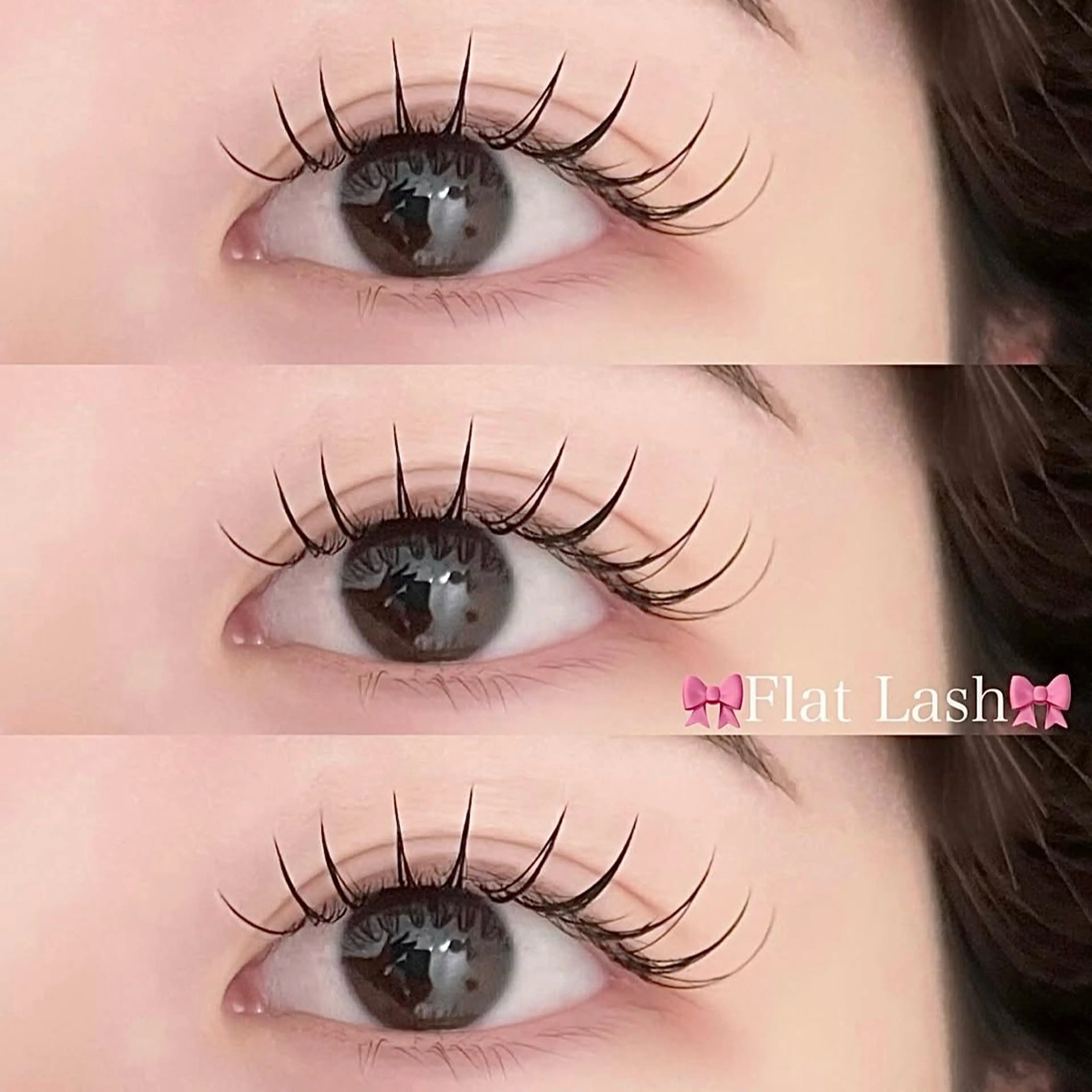 💕新規💕フラットラッシュ80本【持ち1.5倍LEDエクステ付き】の写真