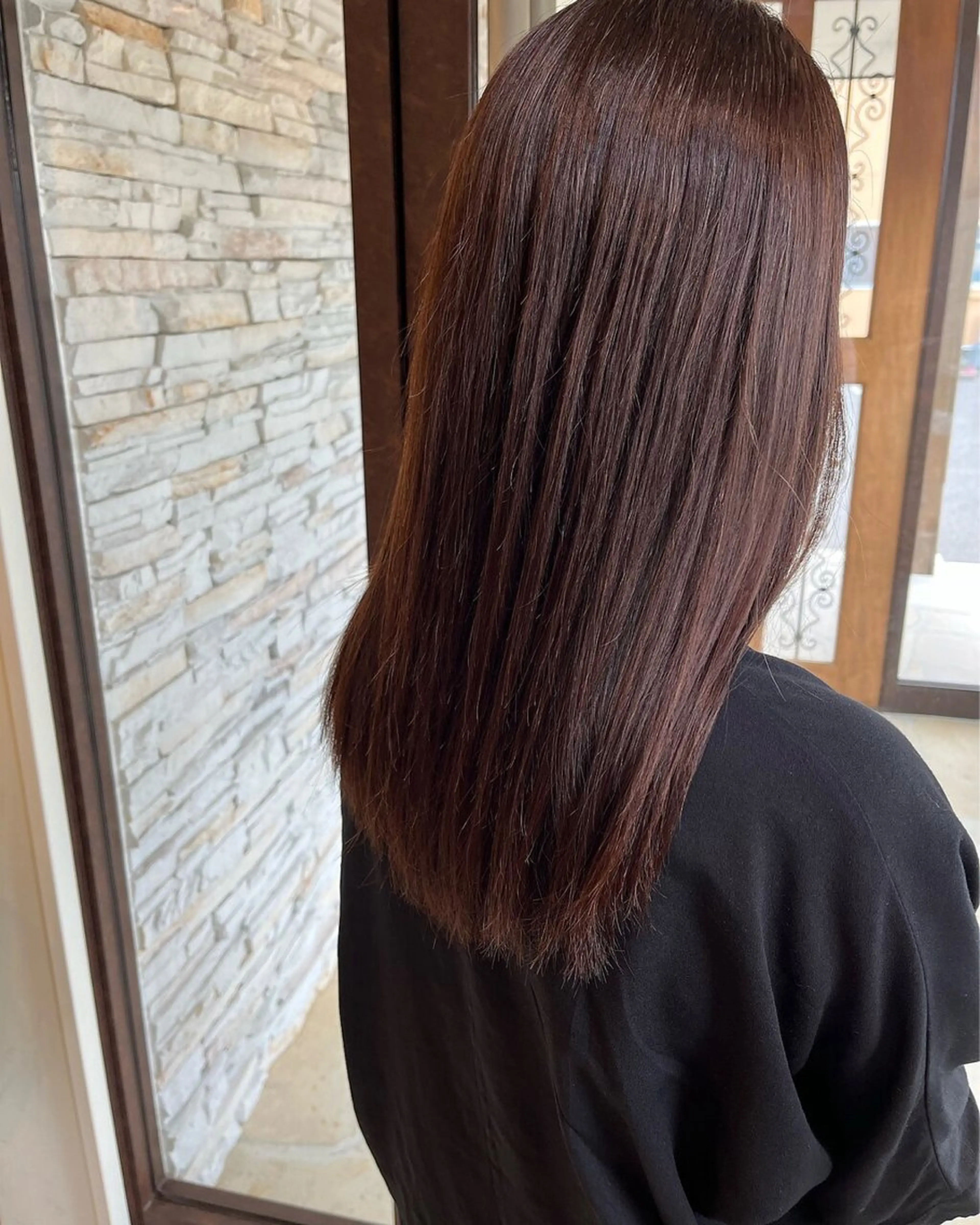 ロング エミュ（emu）所属・emu minekoのヘアスタイル