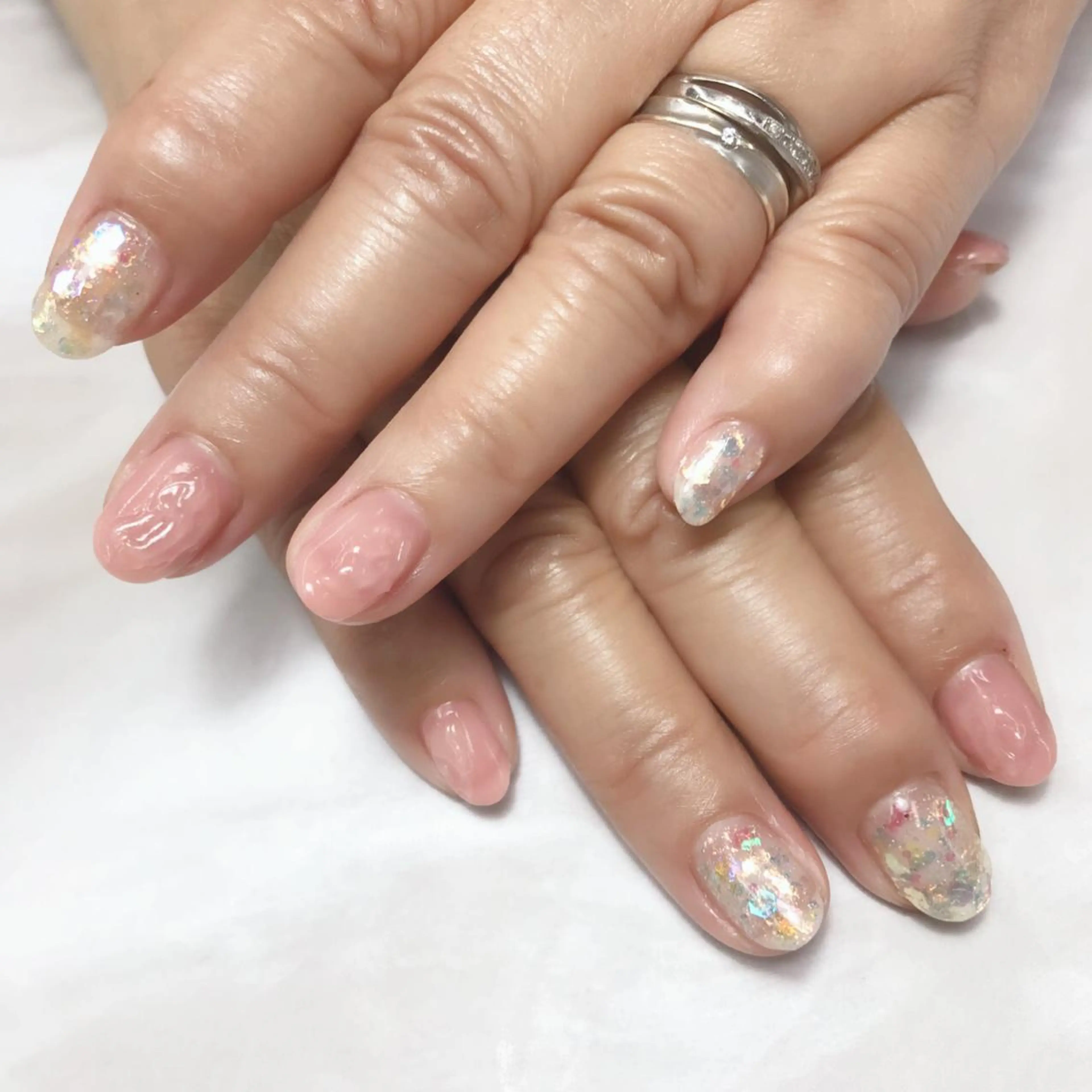 ネイル ニュアンスネイル I-FLAT KAORUのネイルデザイン