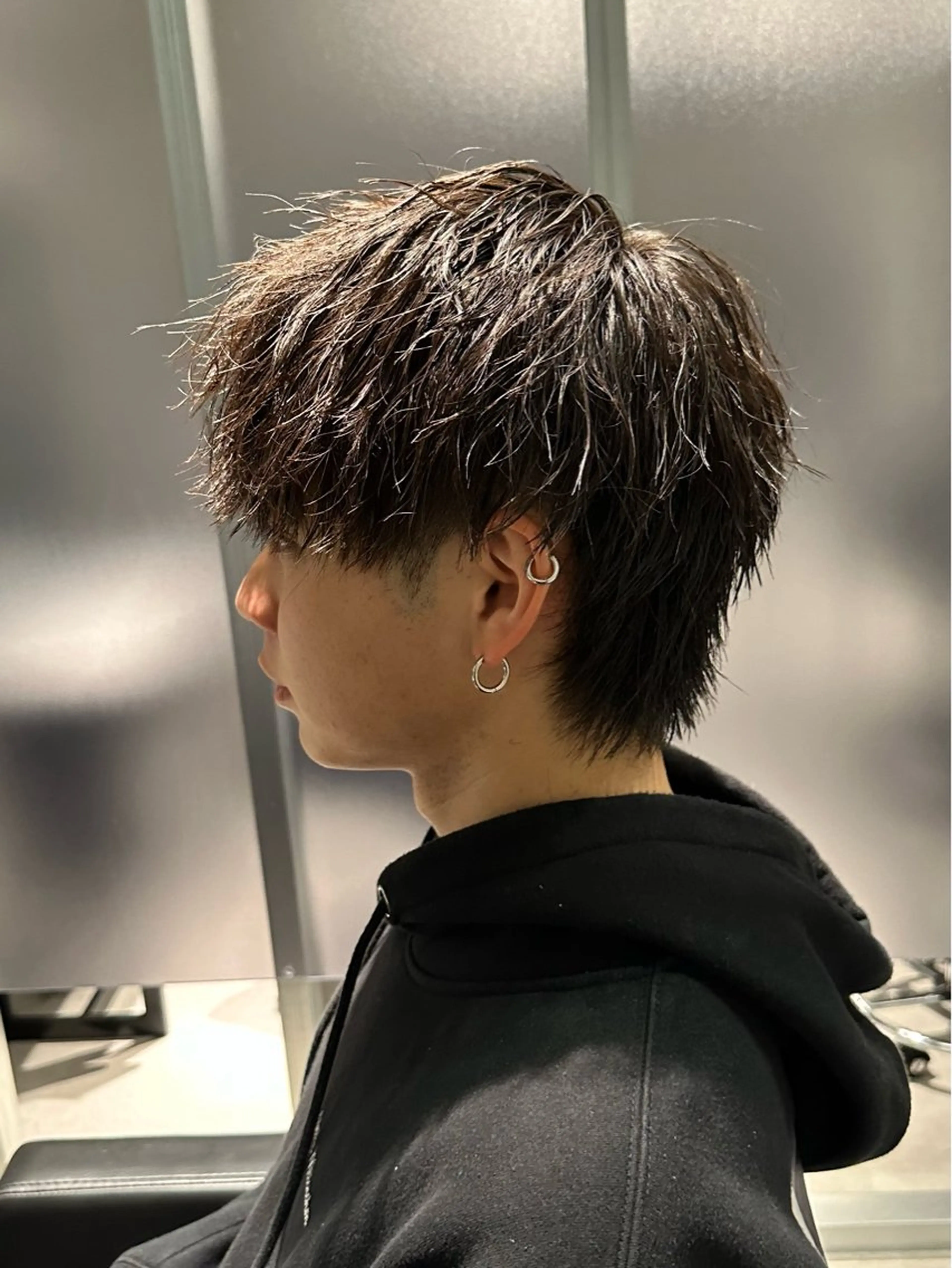 【52％オフ】ツイストパーマ+メンズカット（ツイストパーマ/スパイラルパーマ/メッシュパーマ/メンズパーマ/縮毛矯正）の写真