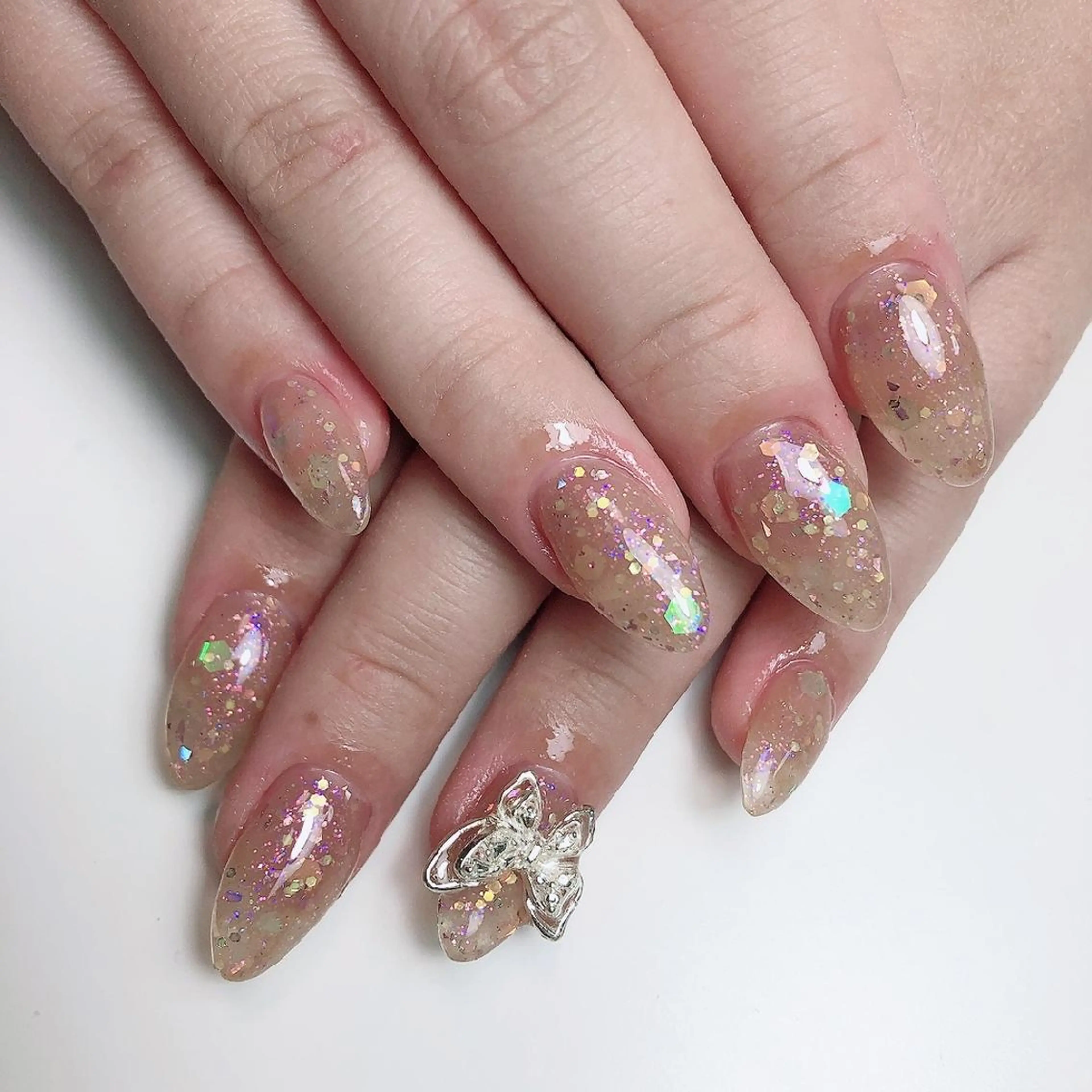 ロング ネイル スカルプネイル ☺︎山部 志麻☺︎のネイルデザイン