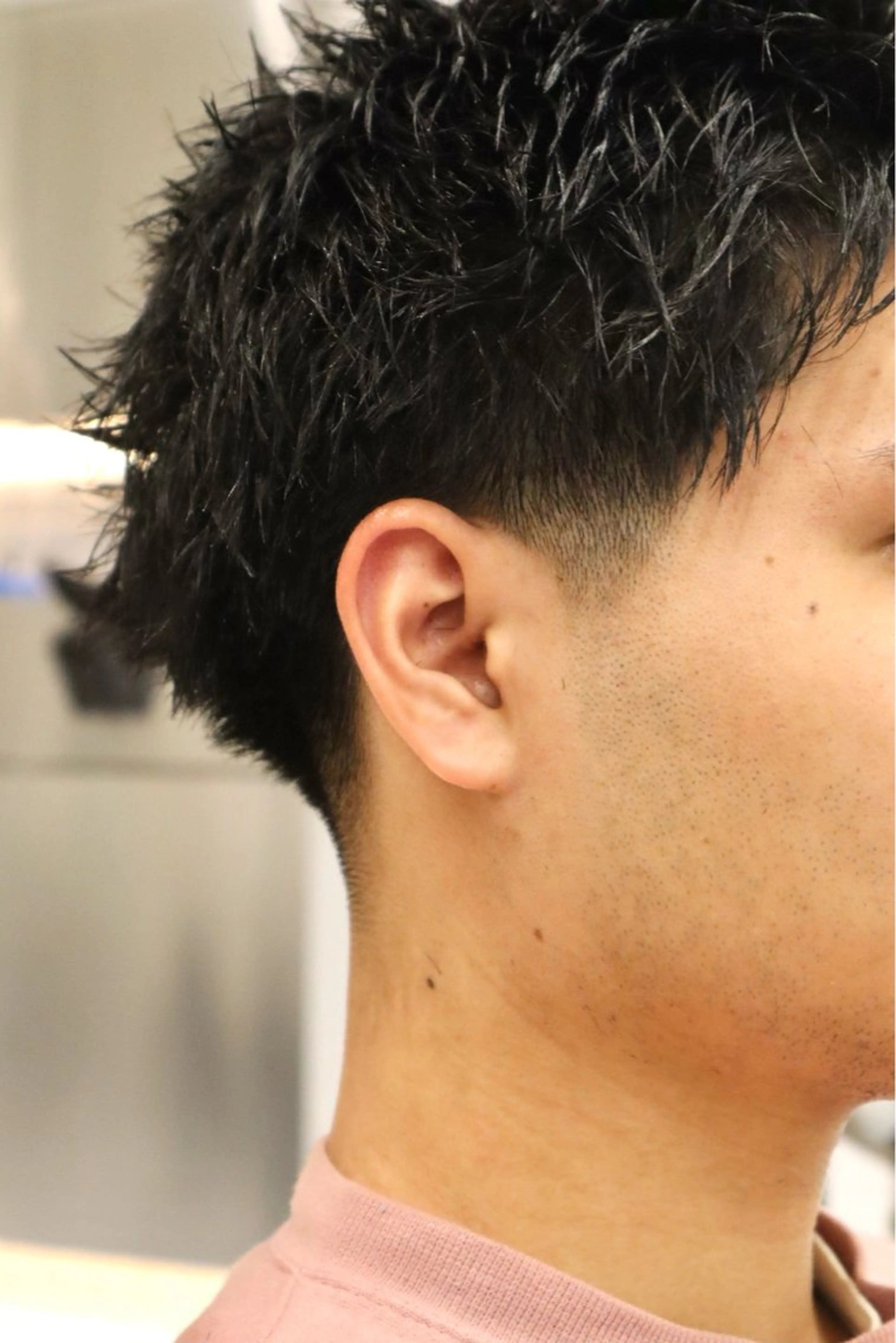 ショート パーマ メンズ カット パーマ トリートメント ヘアセット メンズ特化   西野 晴紀のヘアスタイル