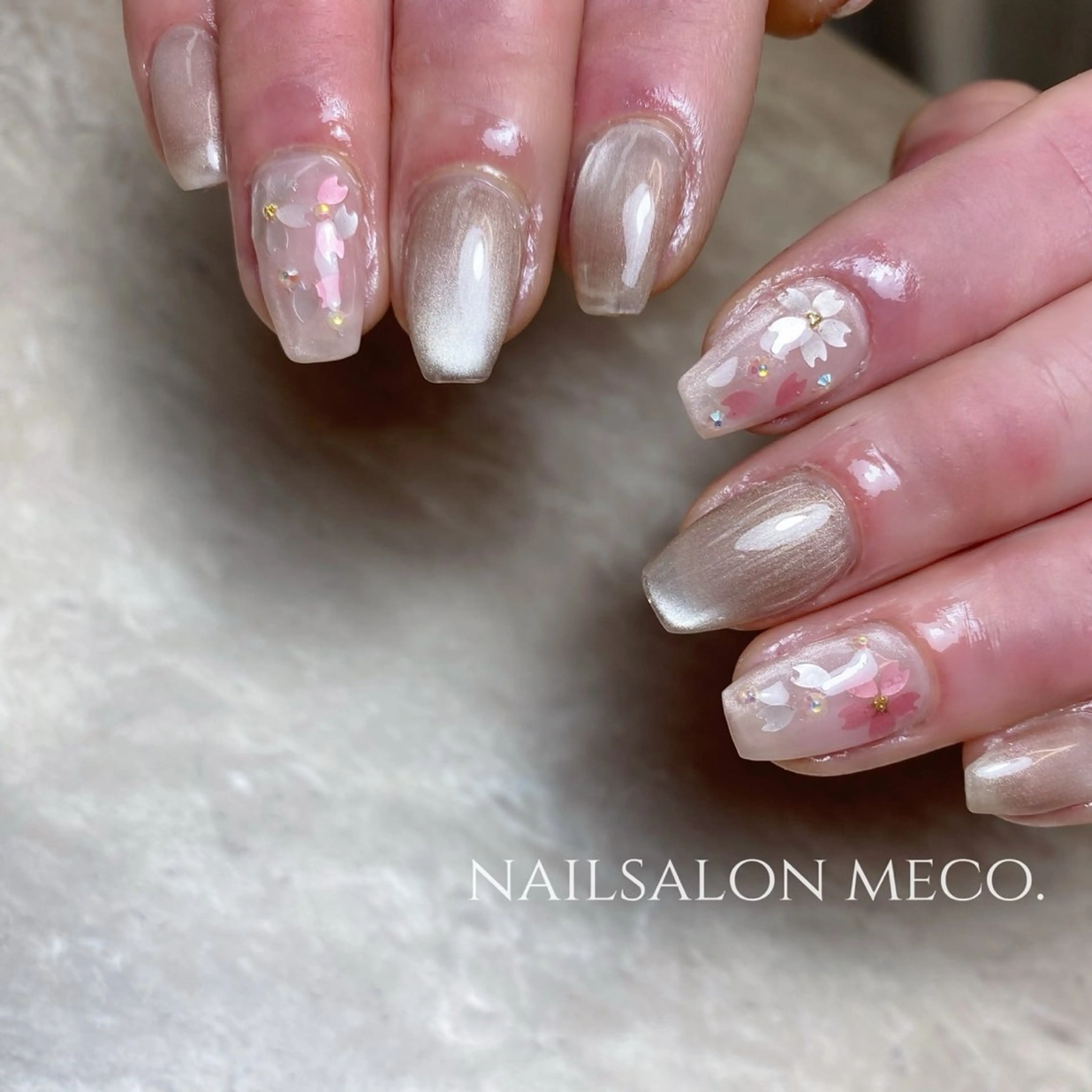 ネイル ハンドネイル nailsalon mecoのネイルデザイン