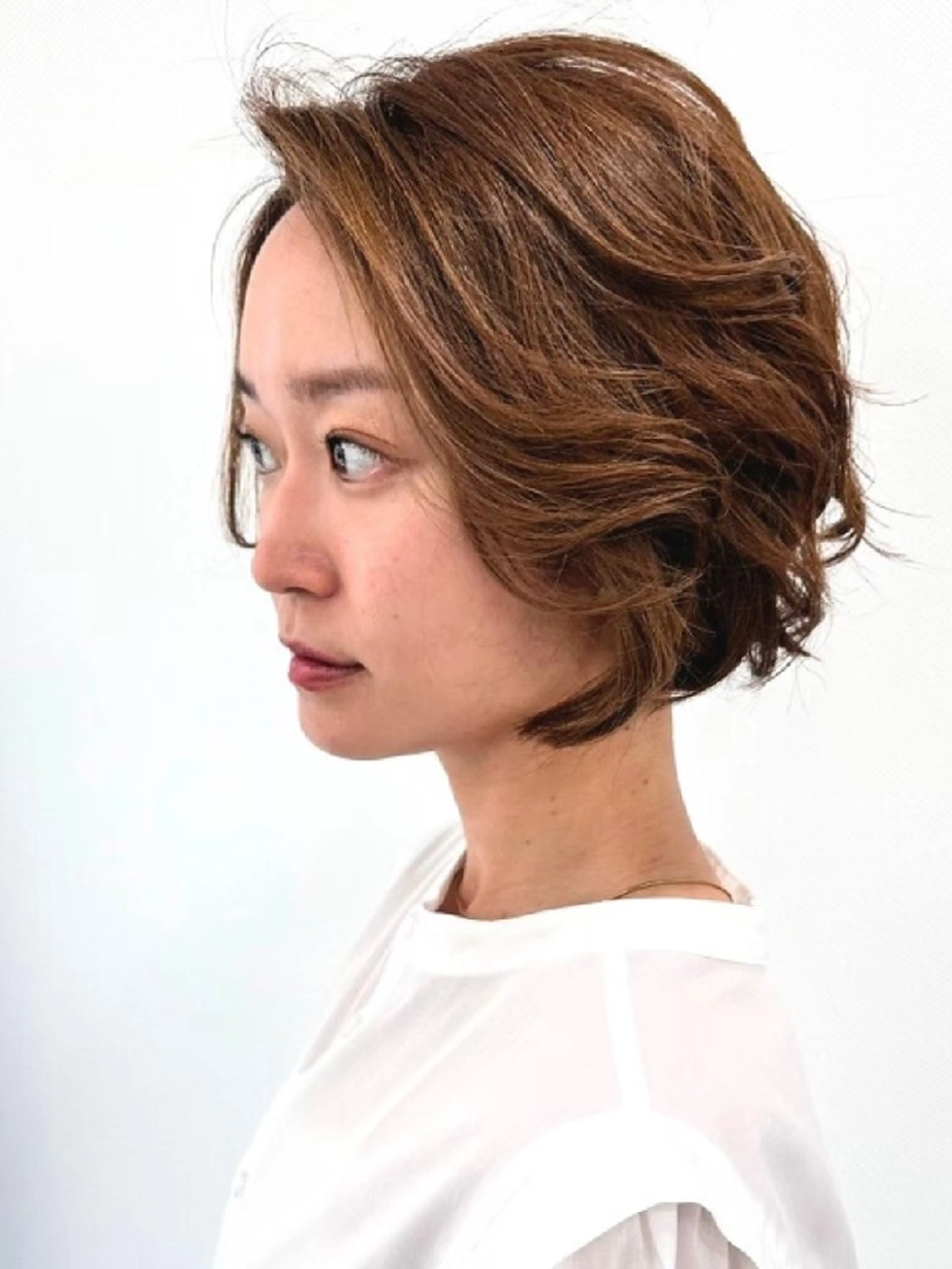 ショート ヘアアレンジ ❇️安達 優心❇️ 髪質改善/艶髪特化のヘアスタイル
