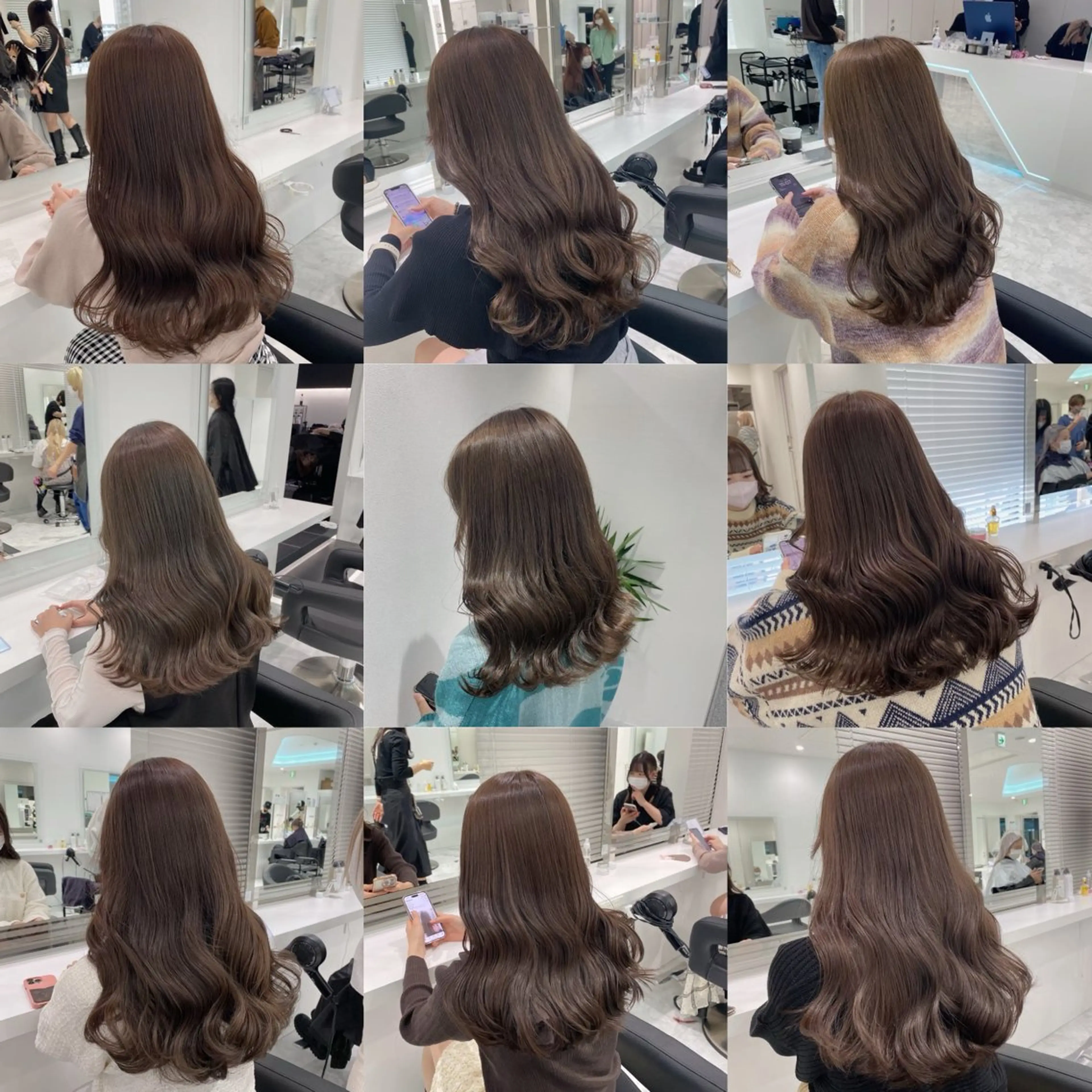 カラー ♡艶髪ブラウン himi♡のヘアスタイル