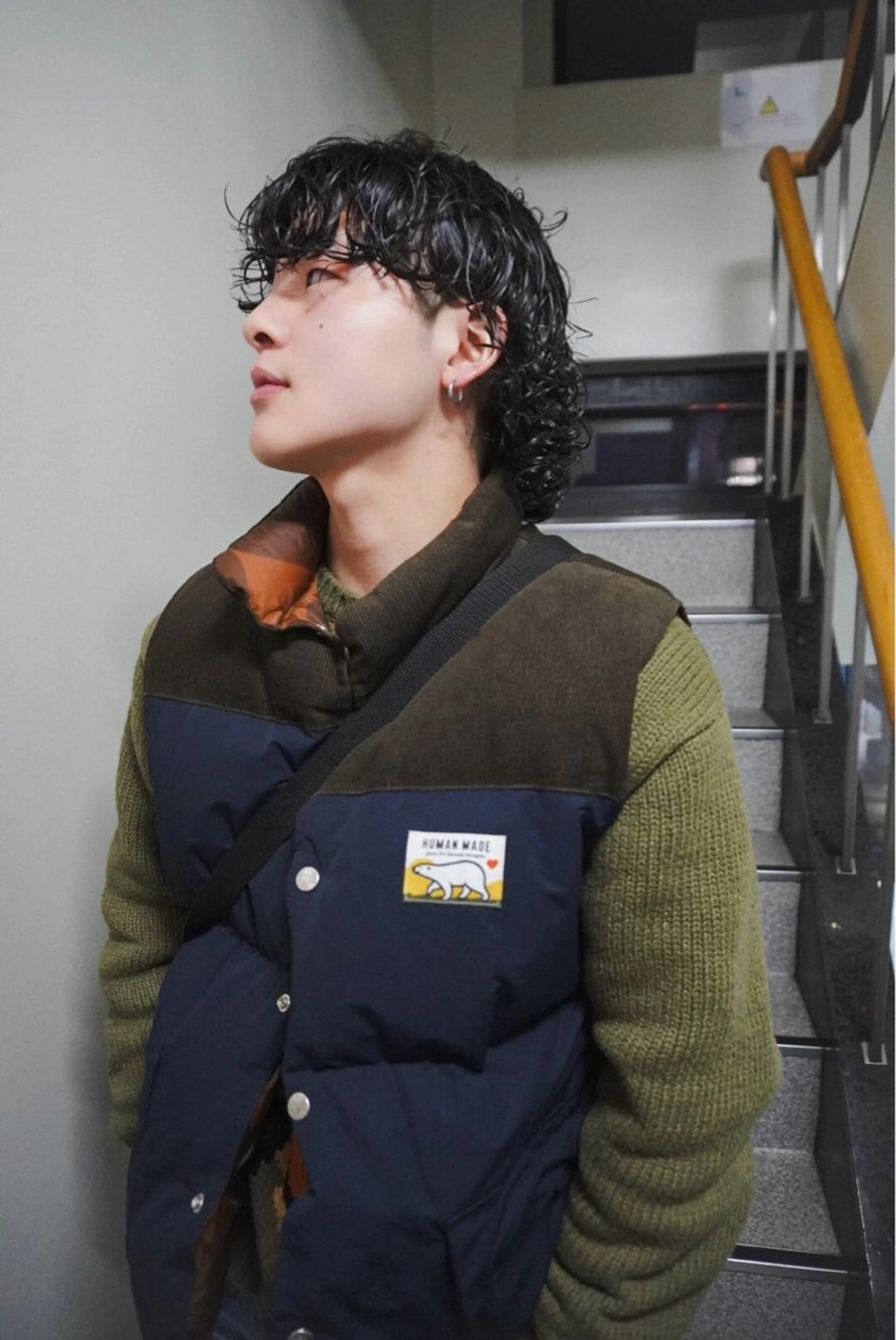 ミディアム メンズ LOM Sapporoのヘアスタイル