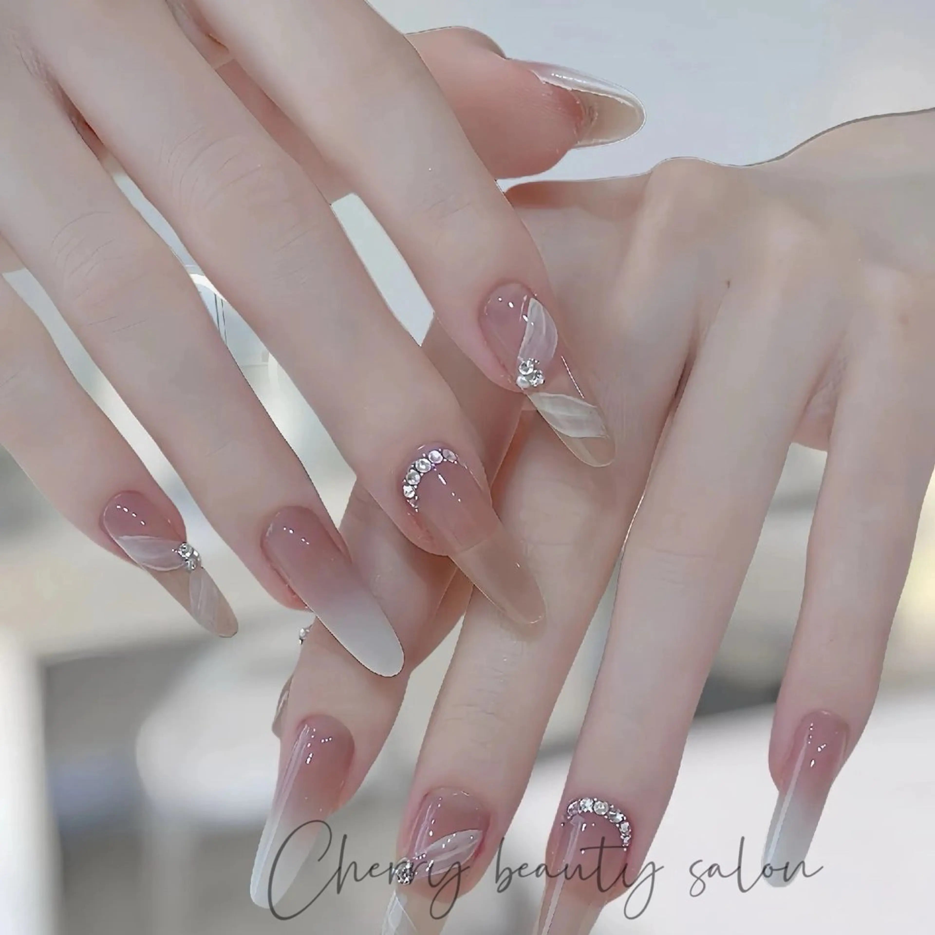 ネイル ハンドネイル ハンドケア SAKURA 🍒のネイルデザイン