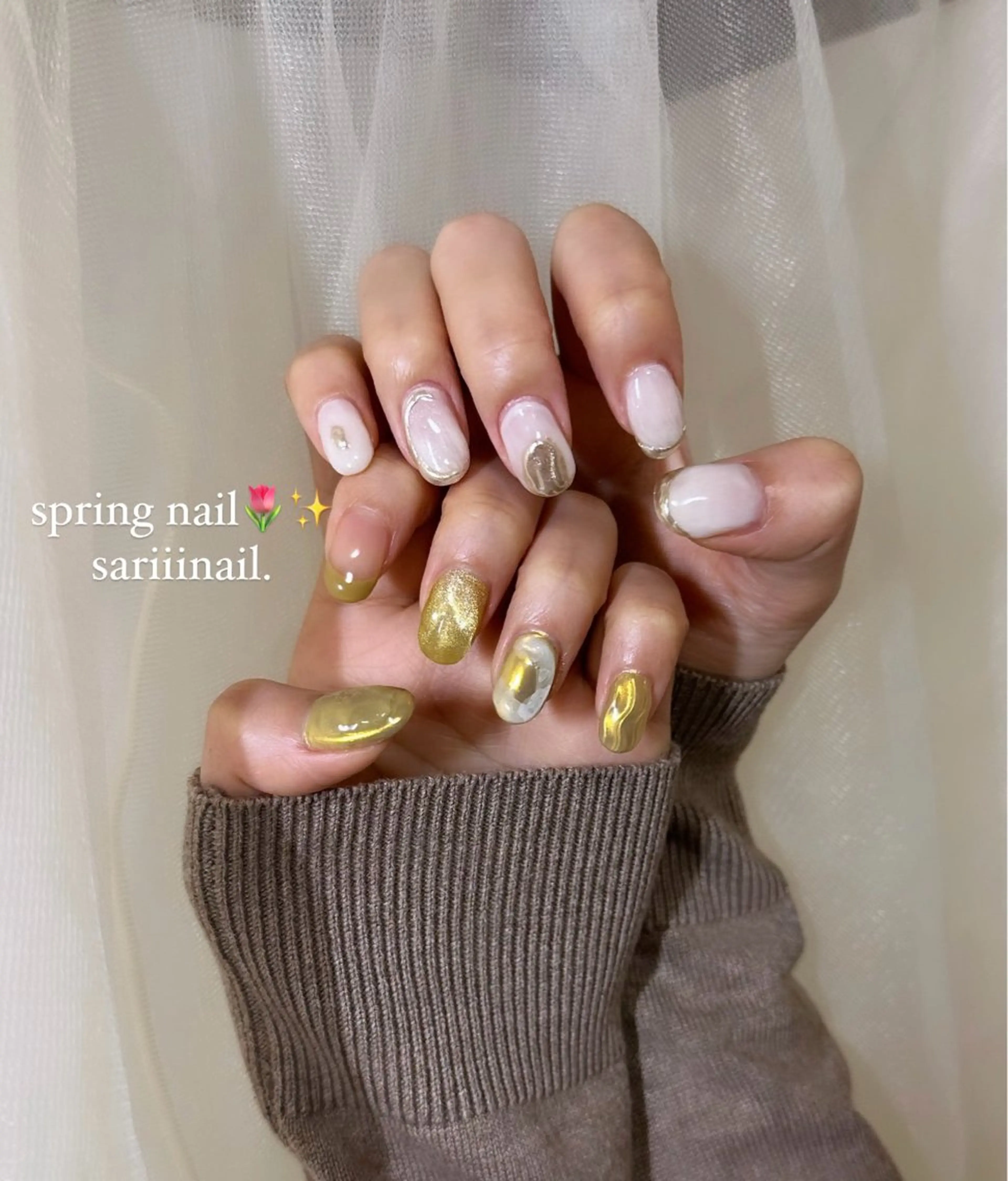 ネイル ハンドネイル M. sariのネイルデザイン
