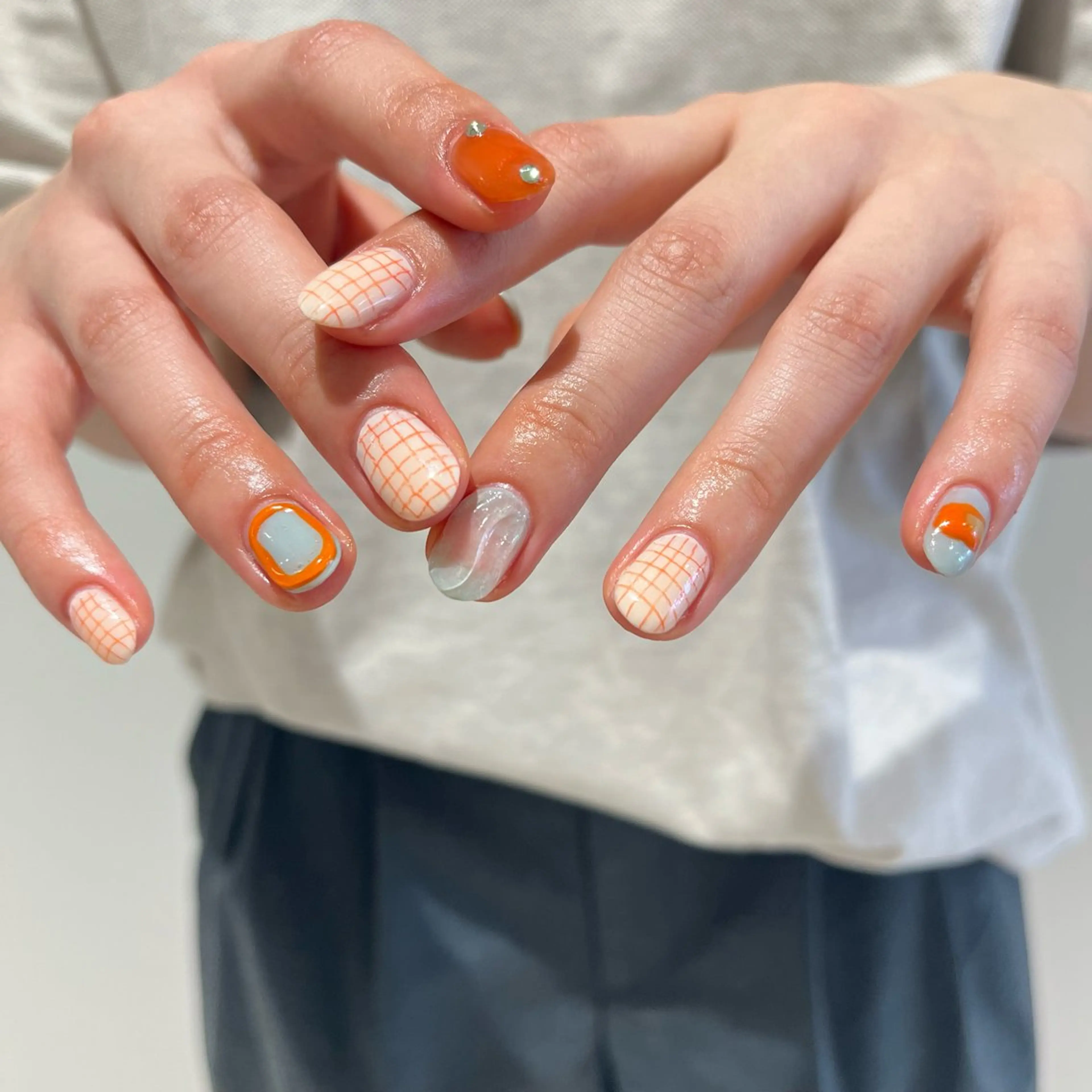 ネイル mano+所属・砂田 はるかのネイルデザイン