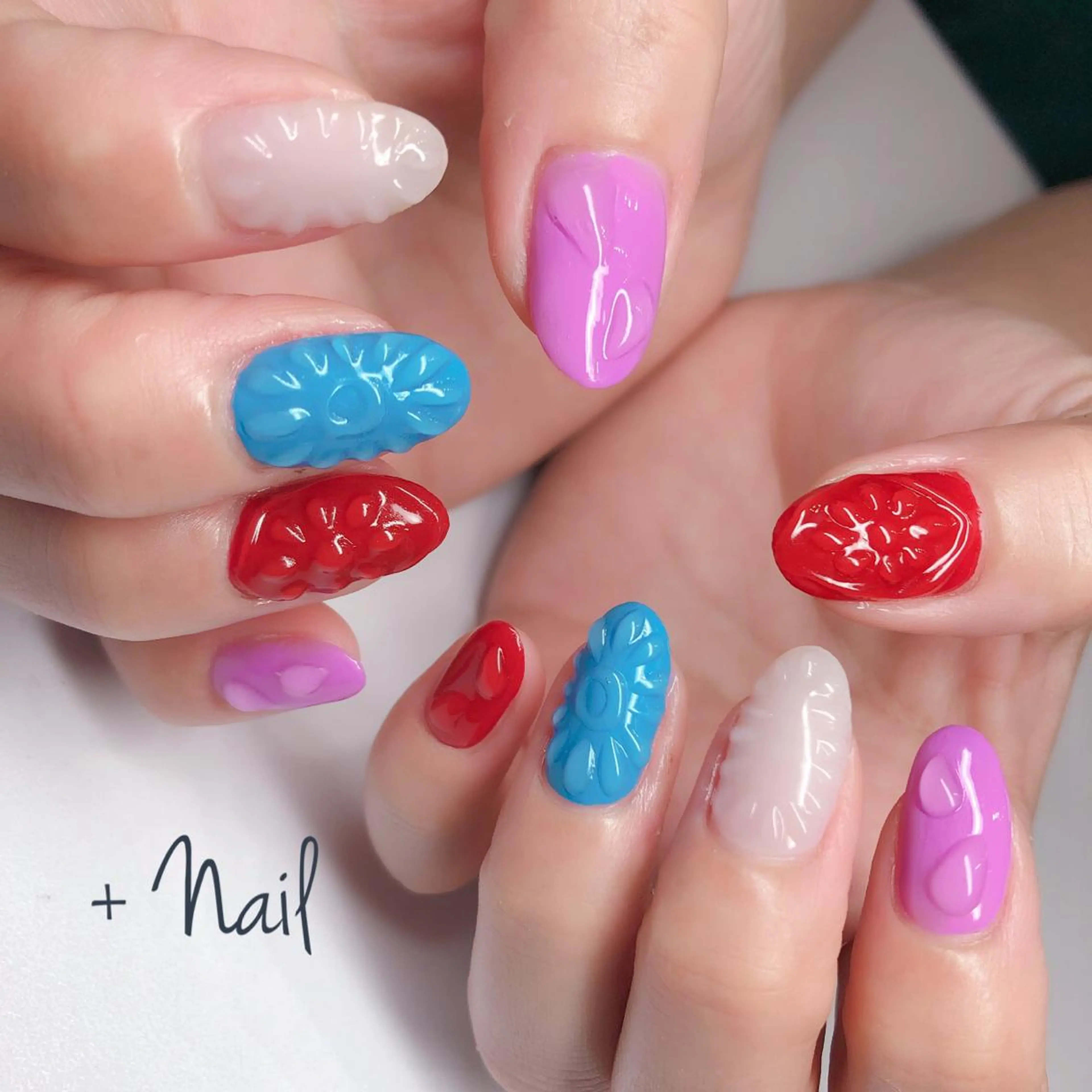 ネイル Aim* 深爪・自爪育成専門店のネイルデザイン