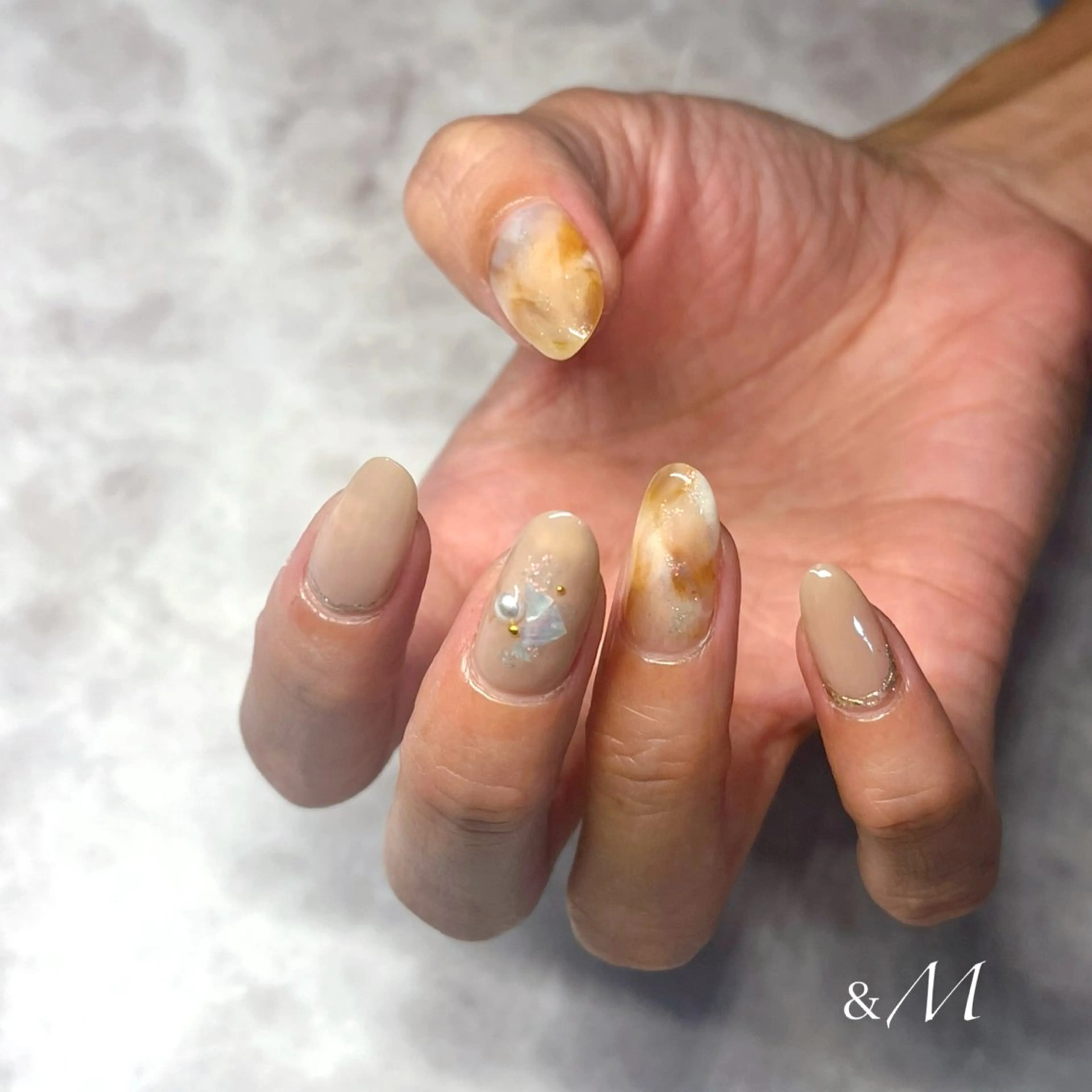 ネイル アンドエム &Mのネイルデザイン