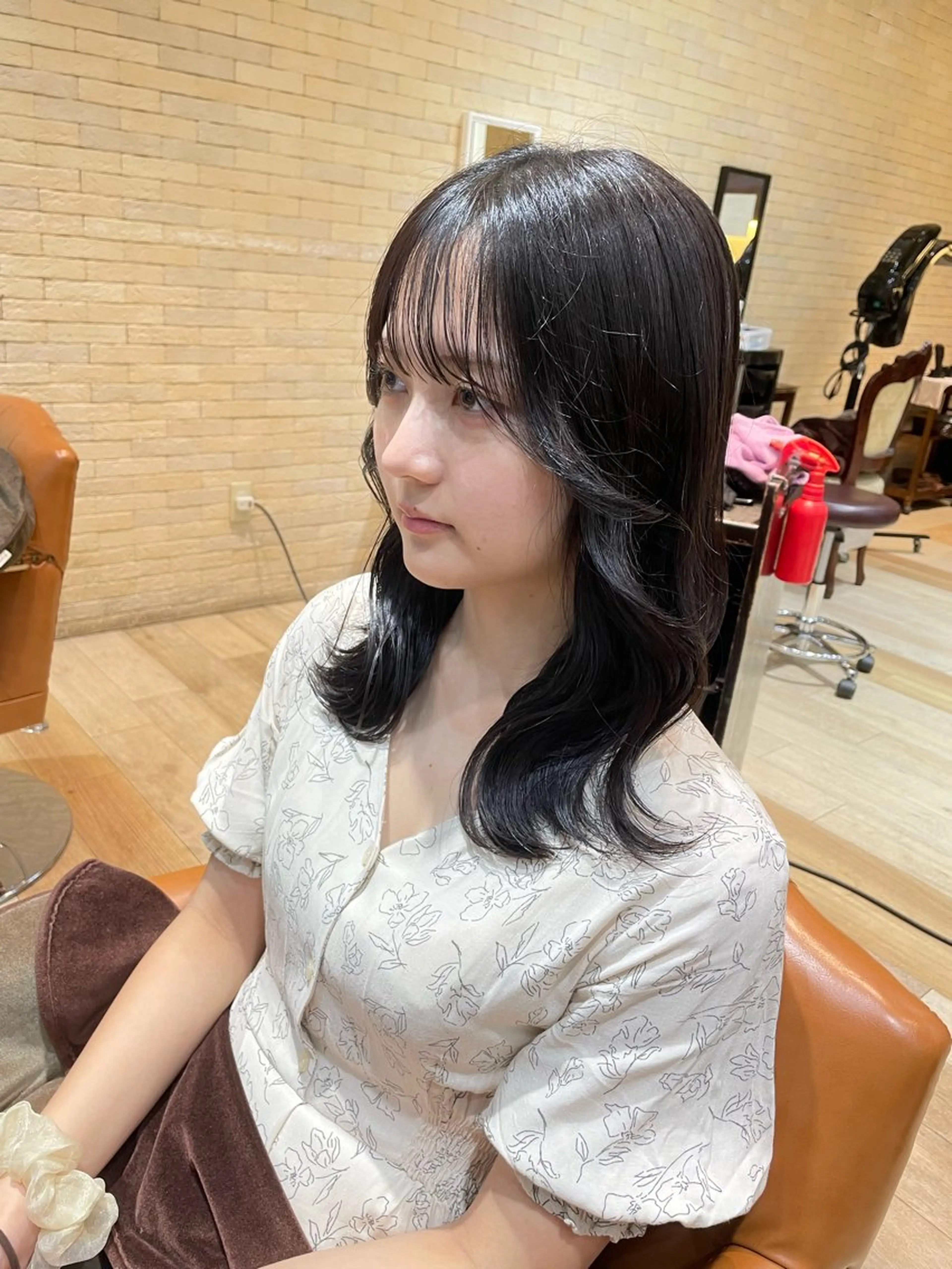 セミロング 亀川蓮 Agu hairのヘアスタイル