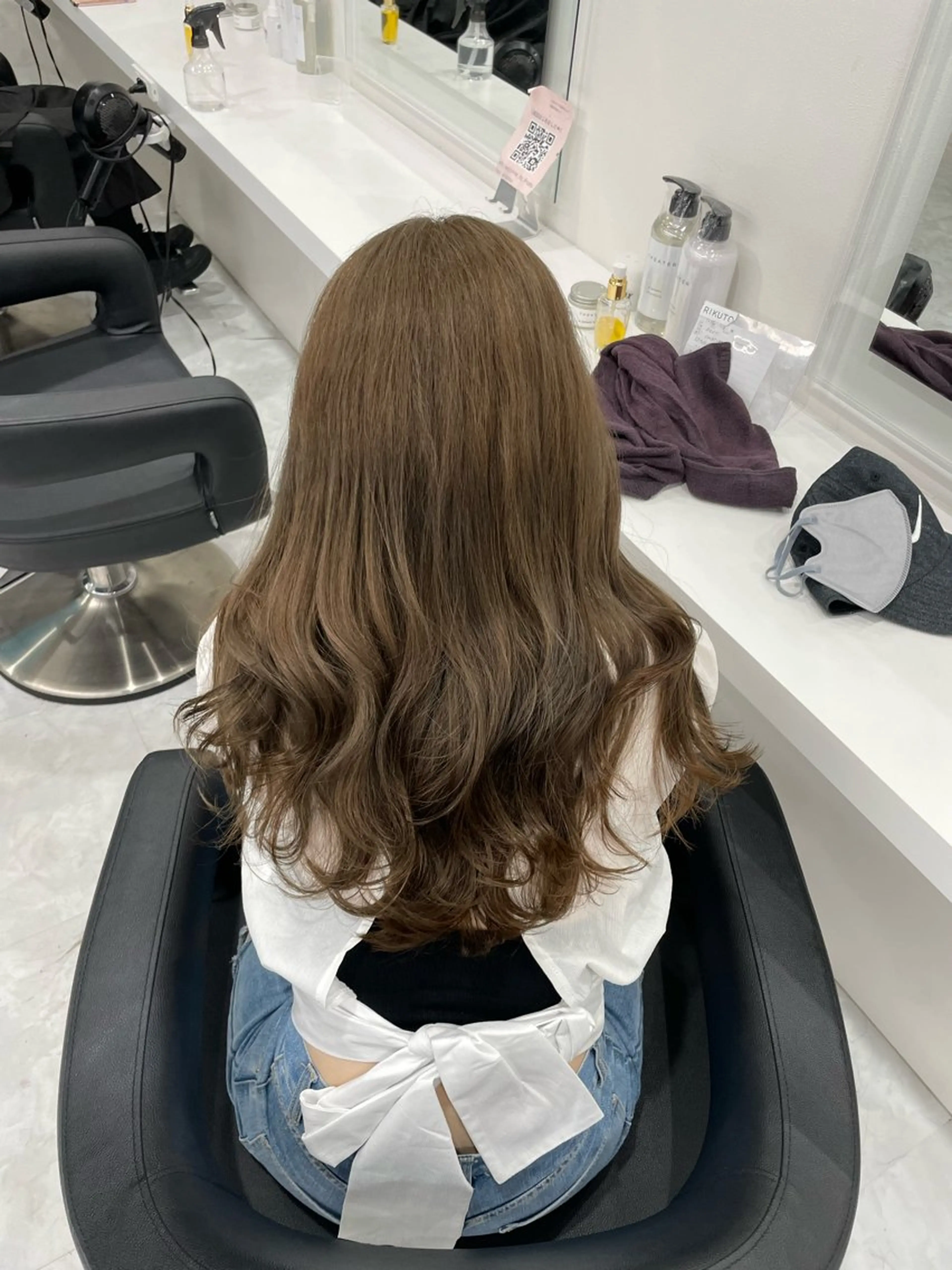 ロング 💍大人デザイン /ハイトーン♡リクトのヘアスタイル