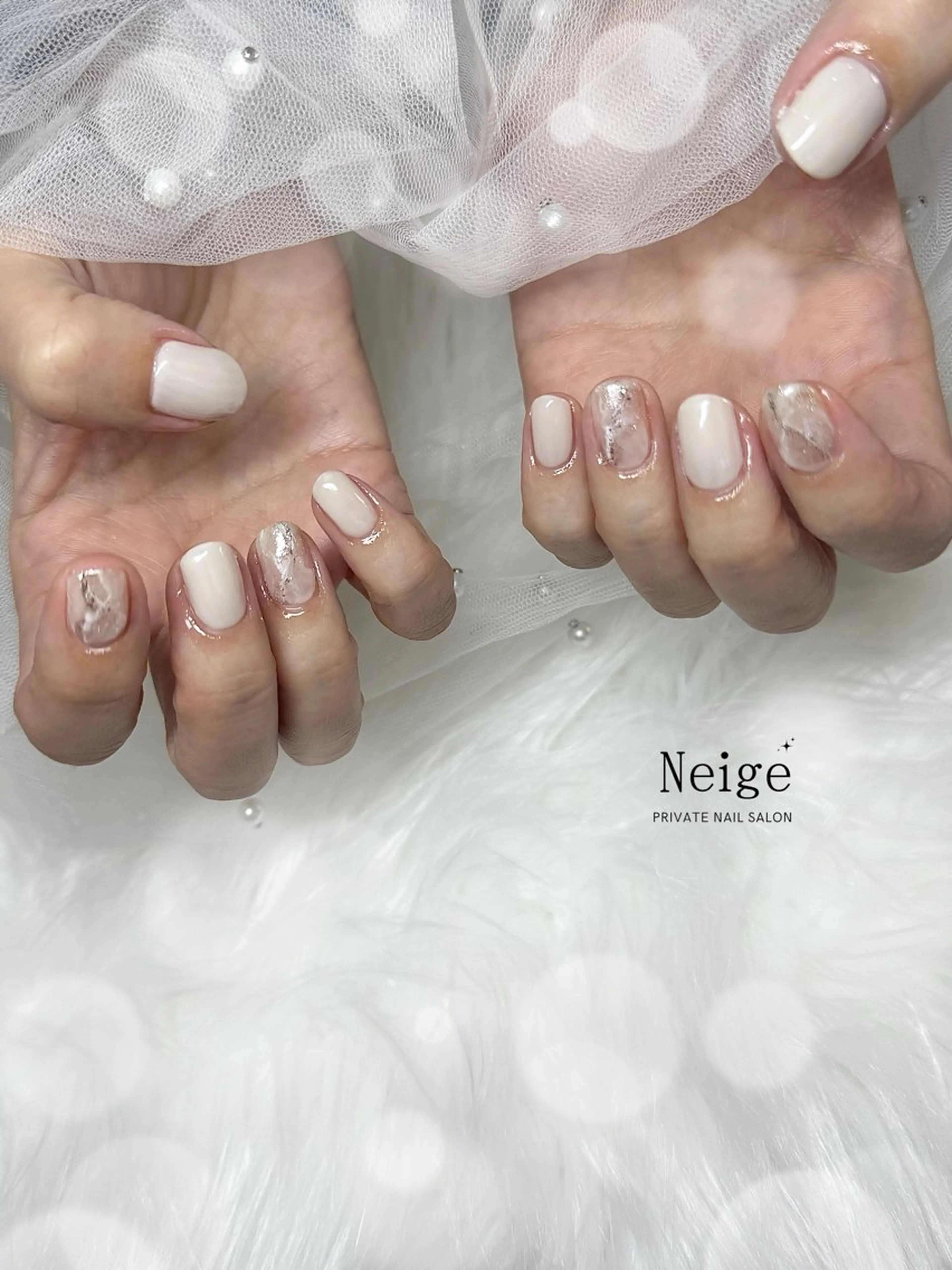 ネイル Neige所属・Neige 𓂃 aiのネイルデザイン