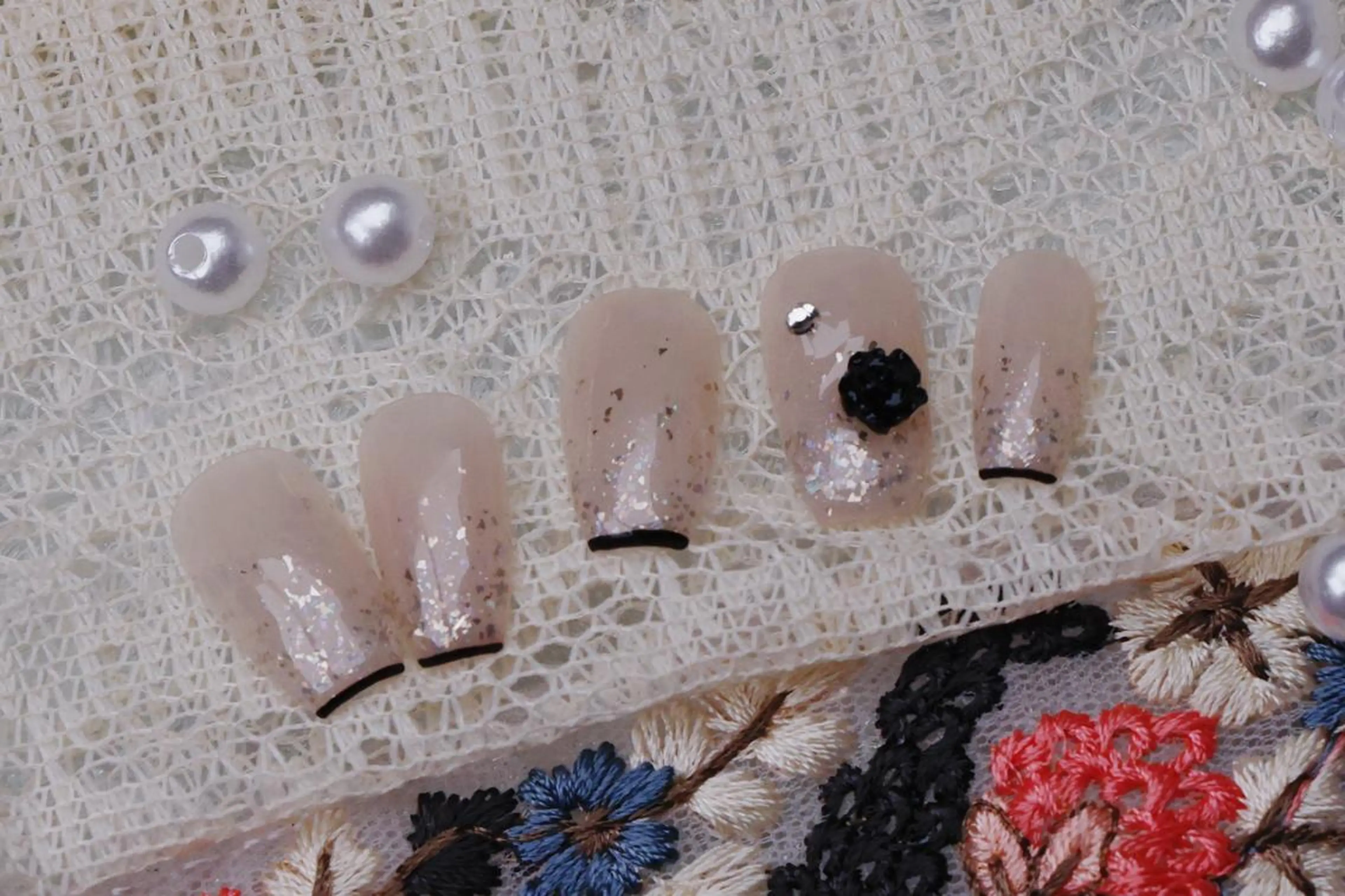 ネイル ハロウィン ロングネイル マグネットネイル スカルプネイル ネイルチップ ハンドネイル MSSugar Nailのネイルデザイン