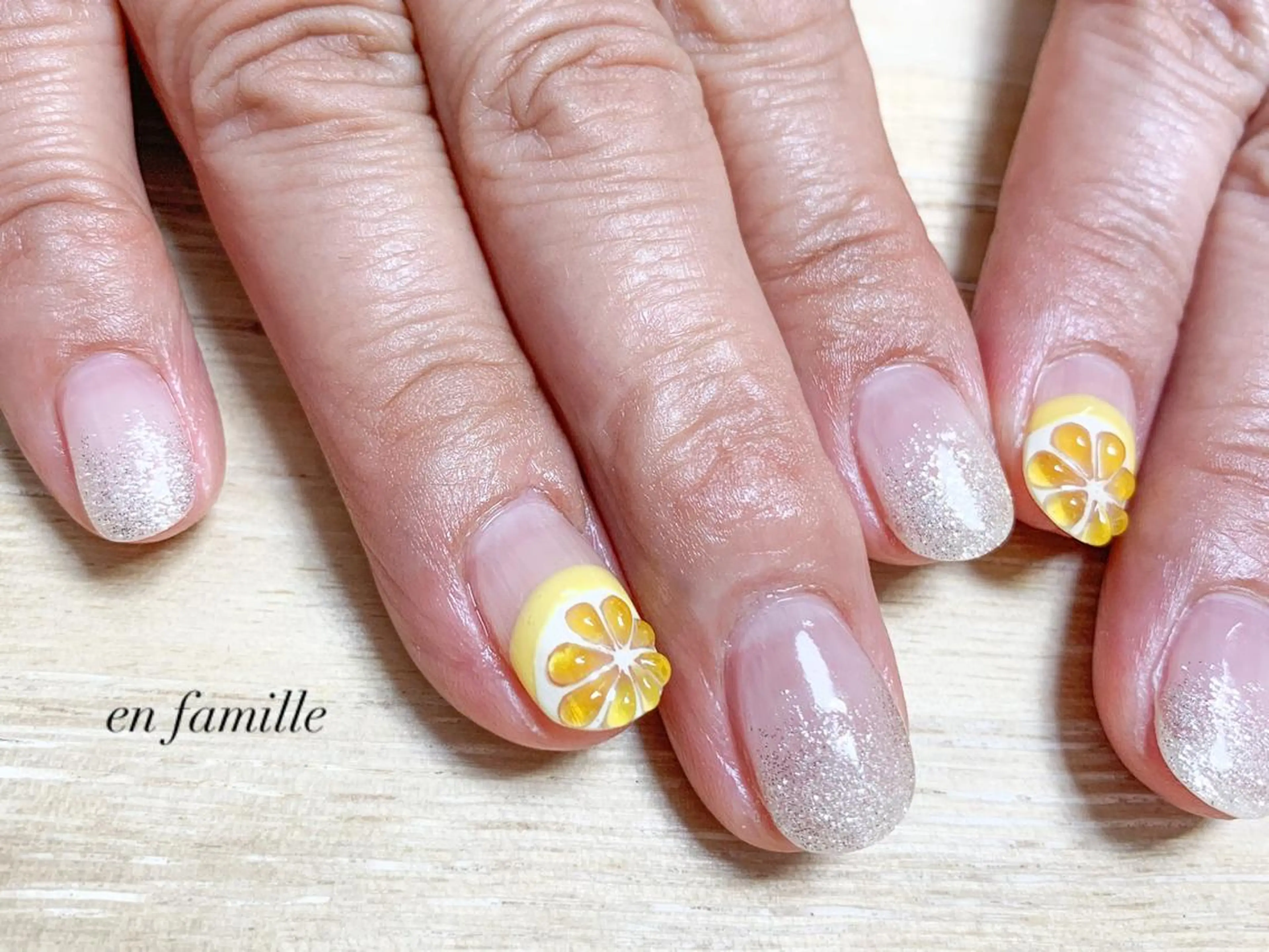 ネイル ハンドネイル nail salon en familleのネイルデザイン