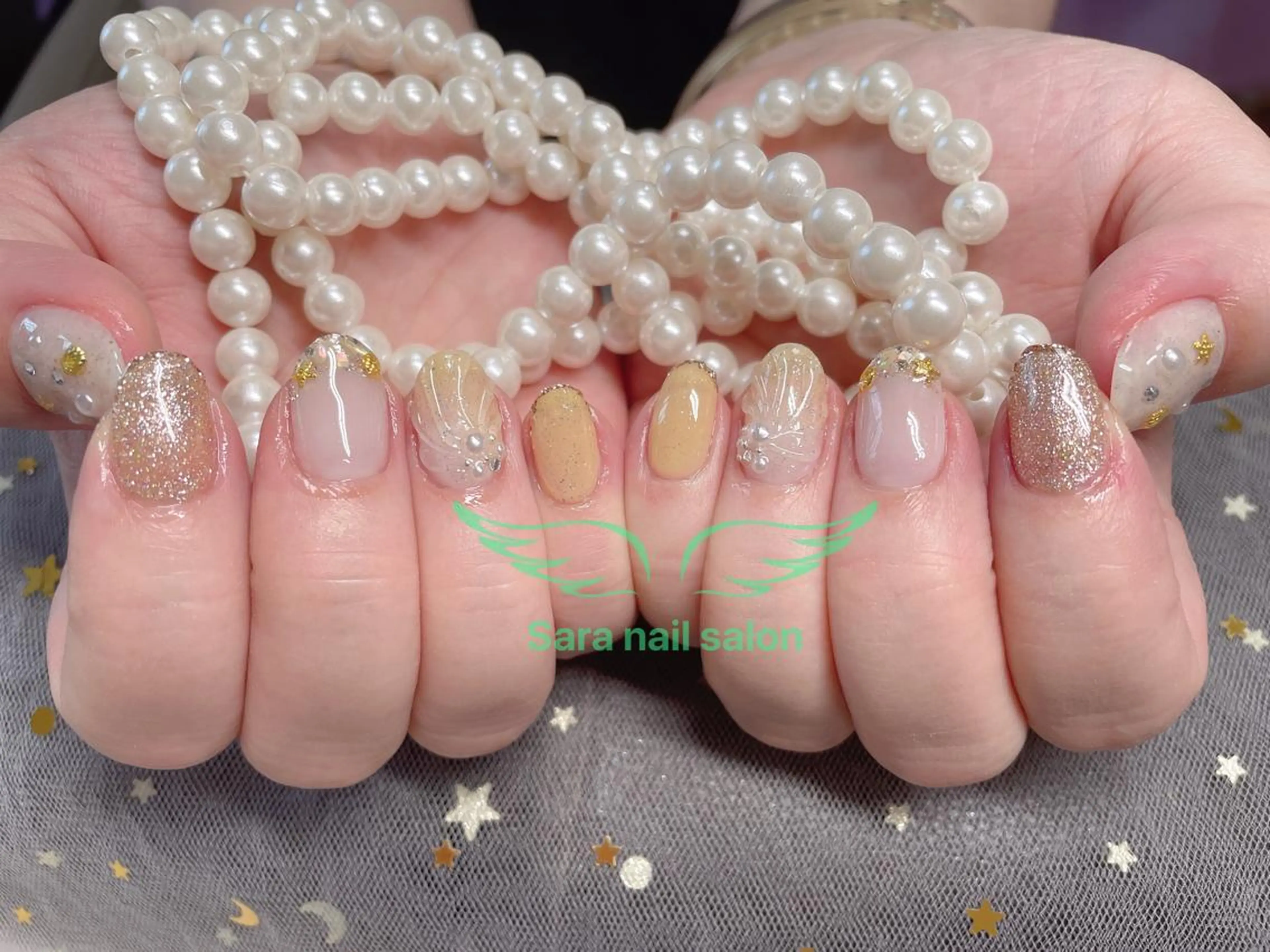 ネイル ハンドネイル ハンドケア 小岩 Saraのネイルデザイン