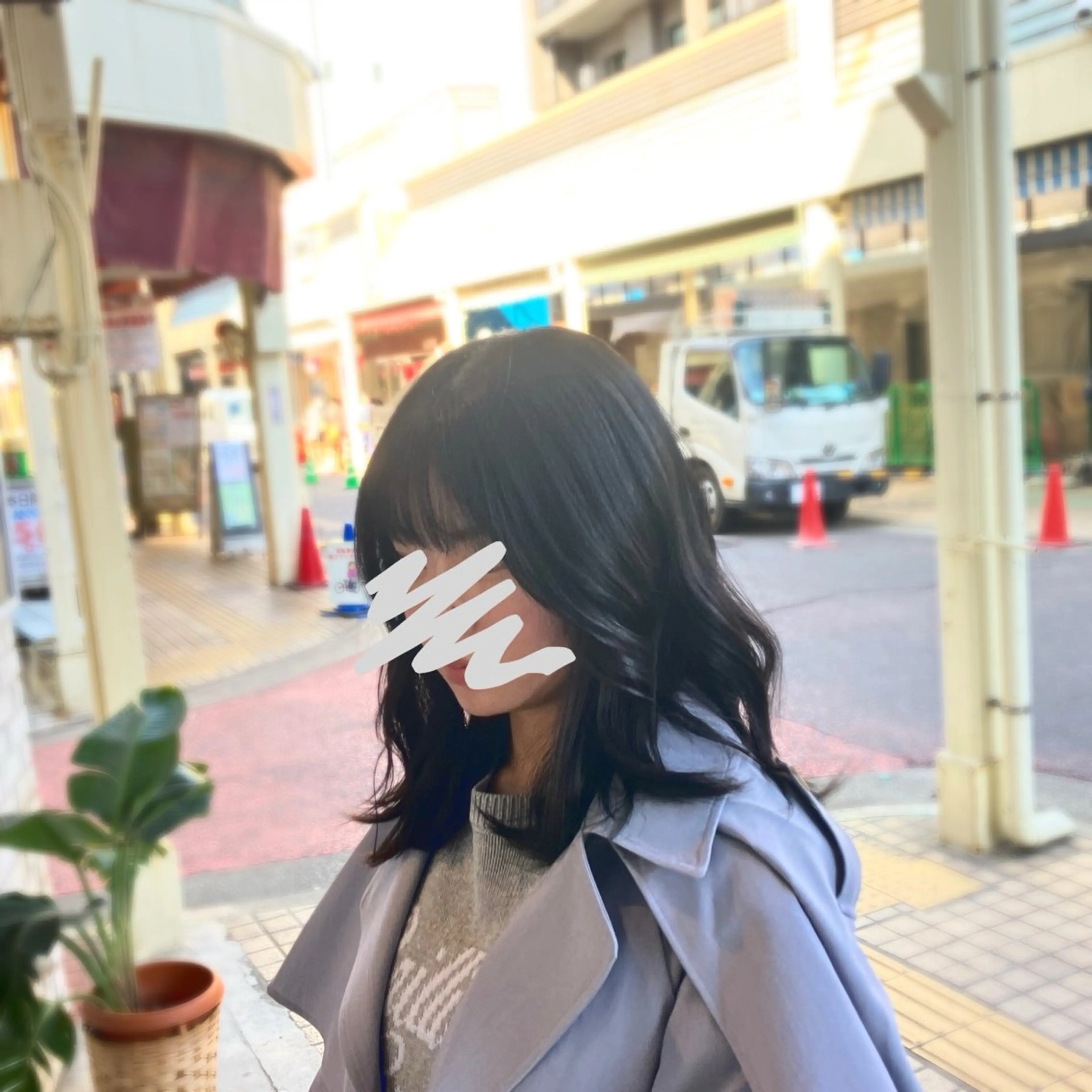 ミディアム カット 🌿横浜大口美容室 rodina.cocのヘアスタイル