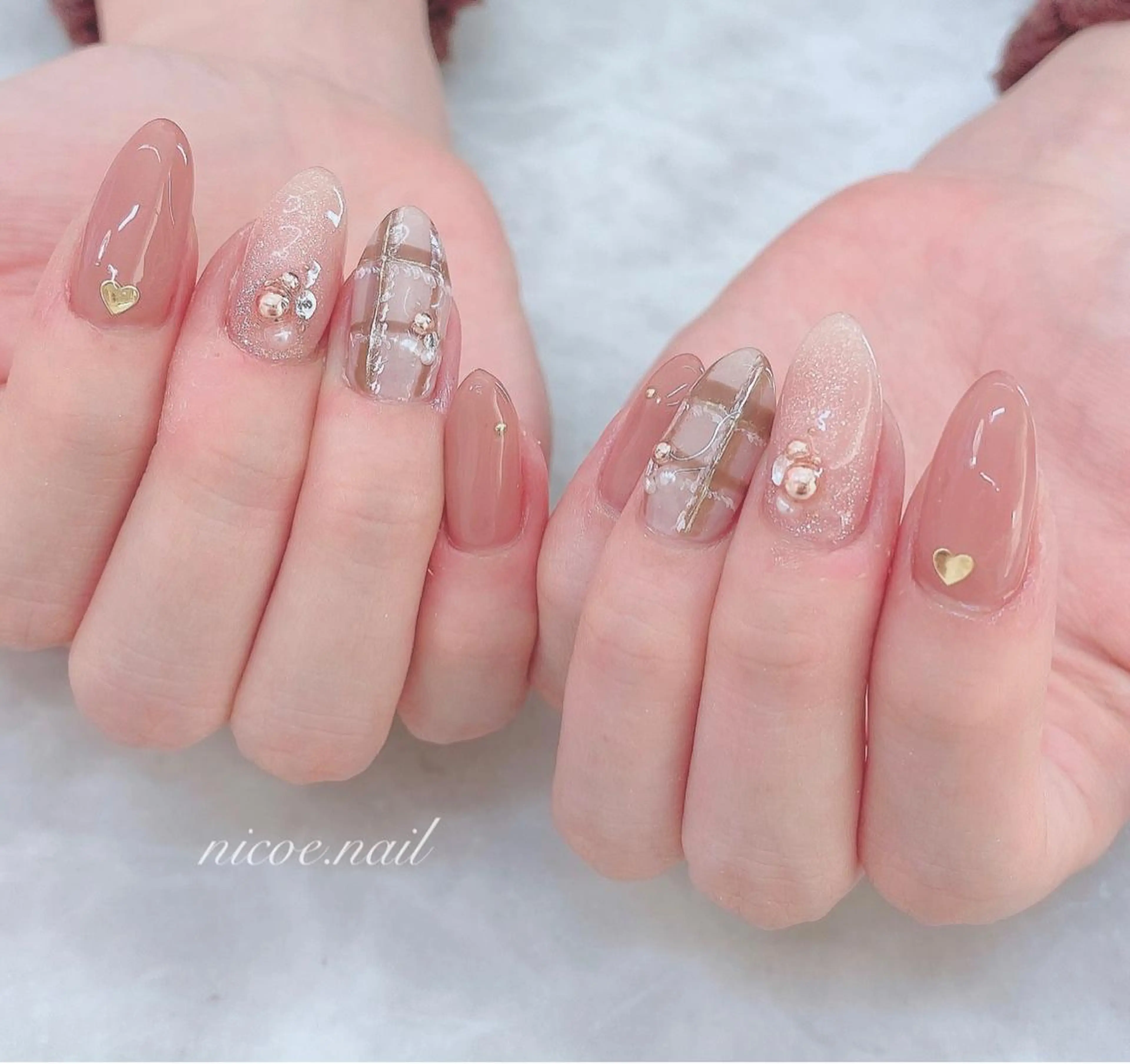 ネイル アートネイル フラワーネイル オフィスネイル ワンカラーネイル ネイルサロン　nicoe【ニコエ】所属・ネイルサロン nicoeのネイルデザイン