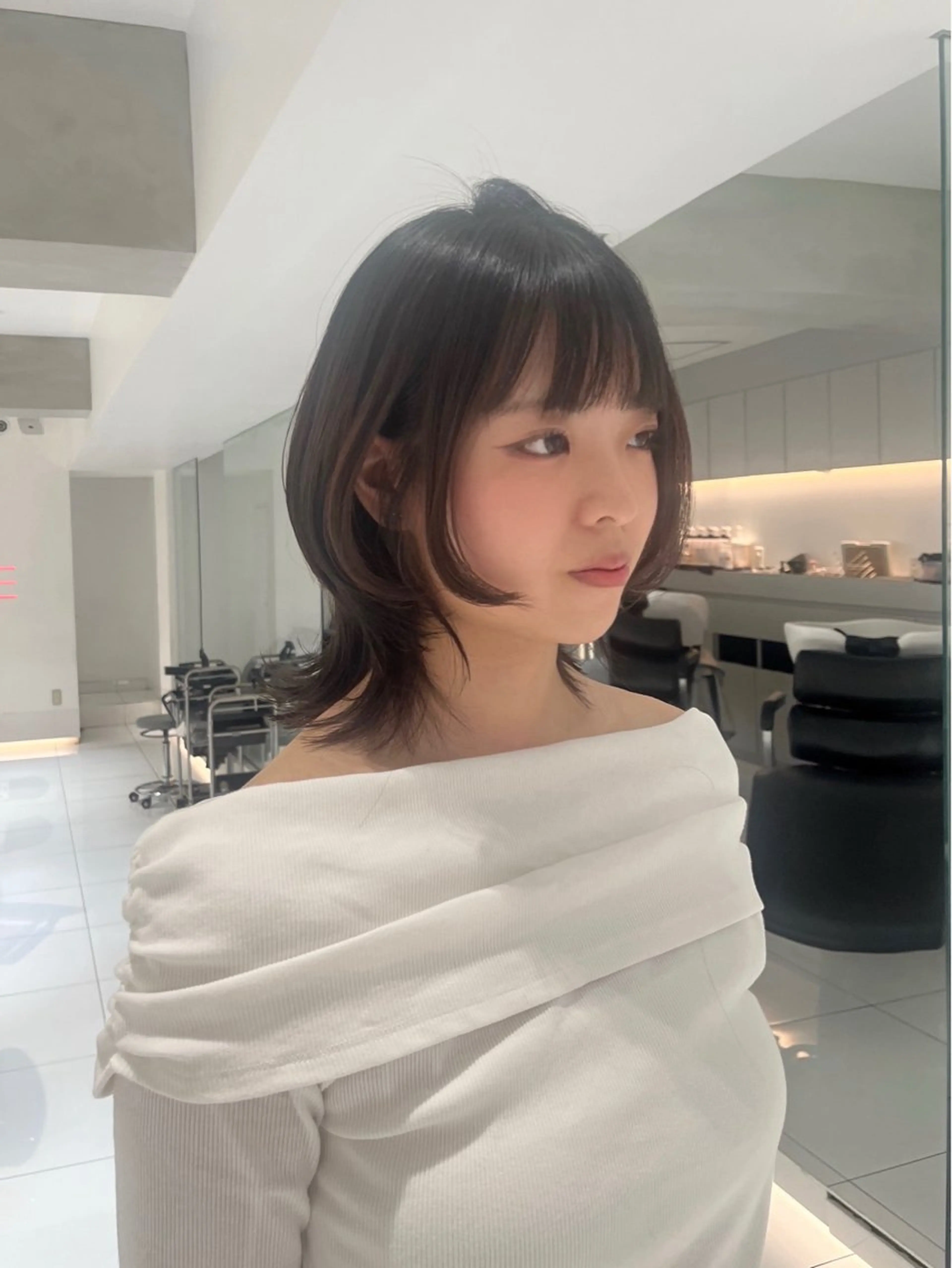 ミディアム カット ヘアカラー BAROQUE🎀 SERA🩰のヘアスタイル